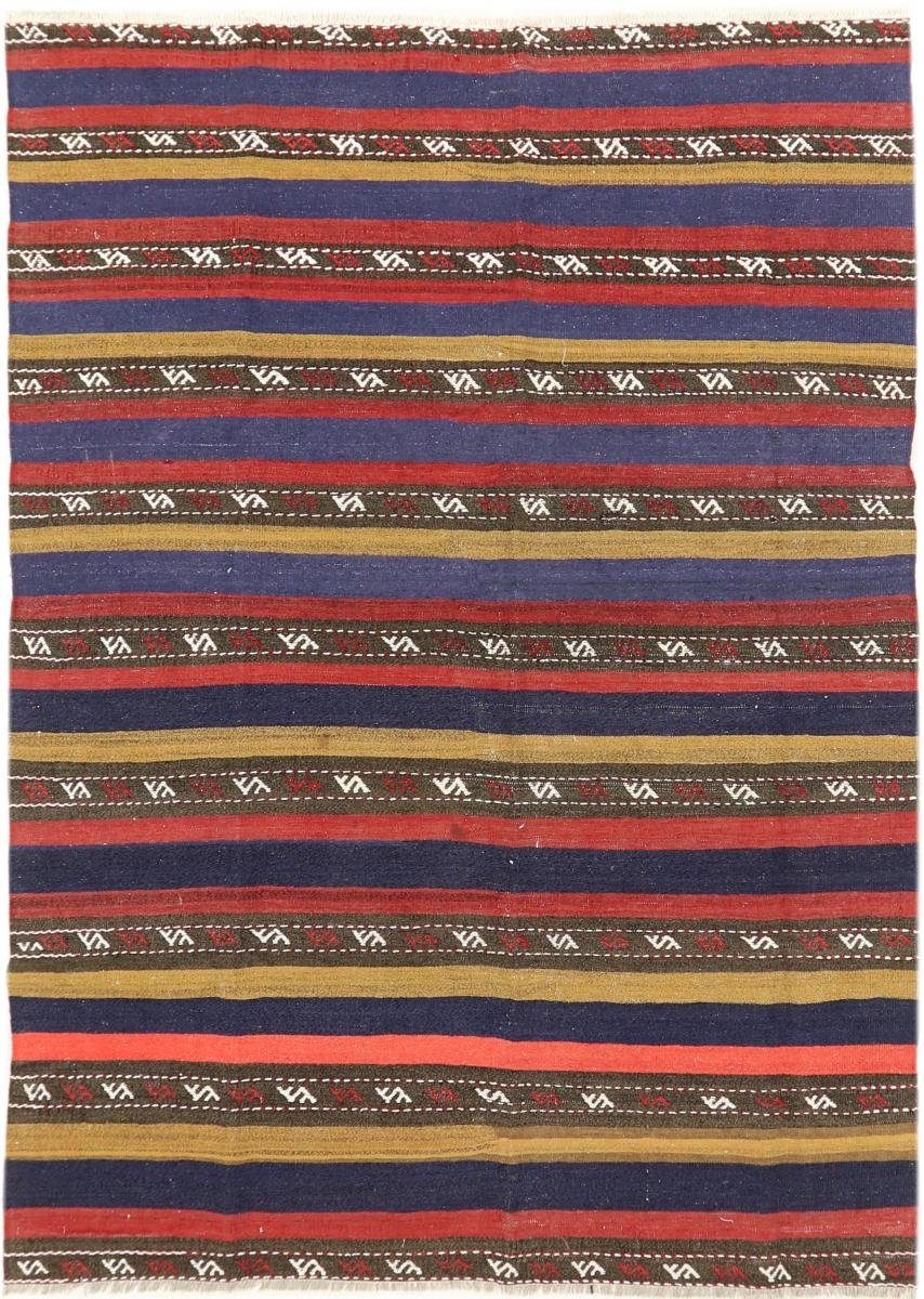 Orientteppich Kelim Fars Azerbaijan Antik 162x226 Handgewebter Orientteppich, Nain Trading, rechteckig, Höhe: 4 mm