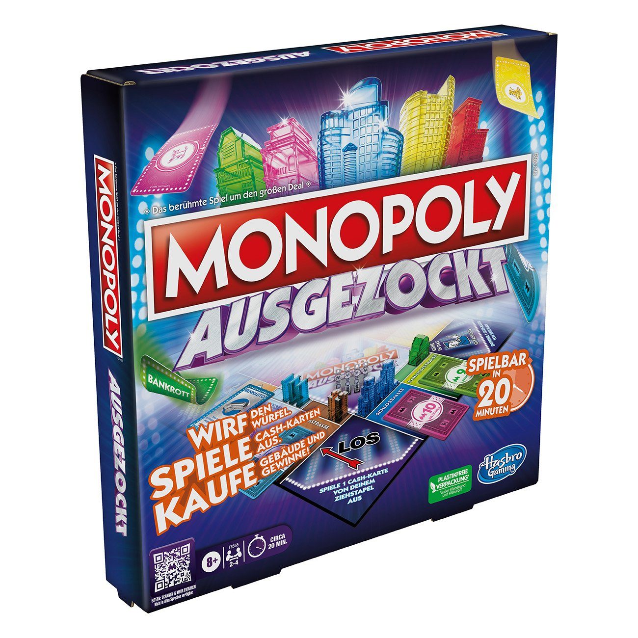 Hasbro Spiel Monopoly Ausgezockt