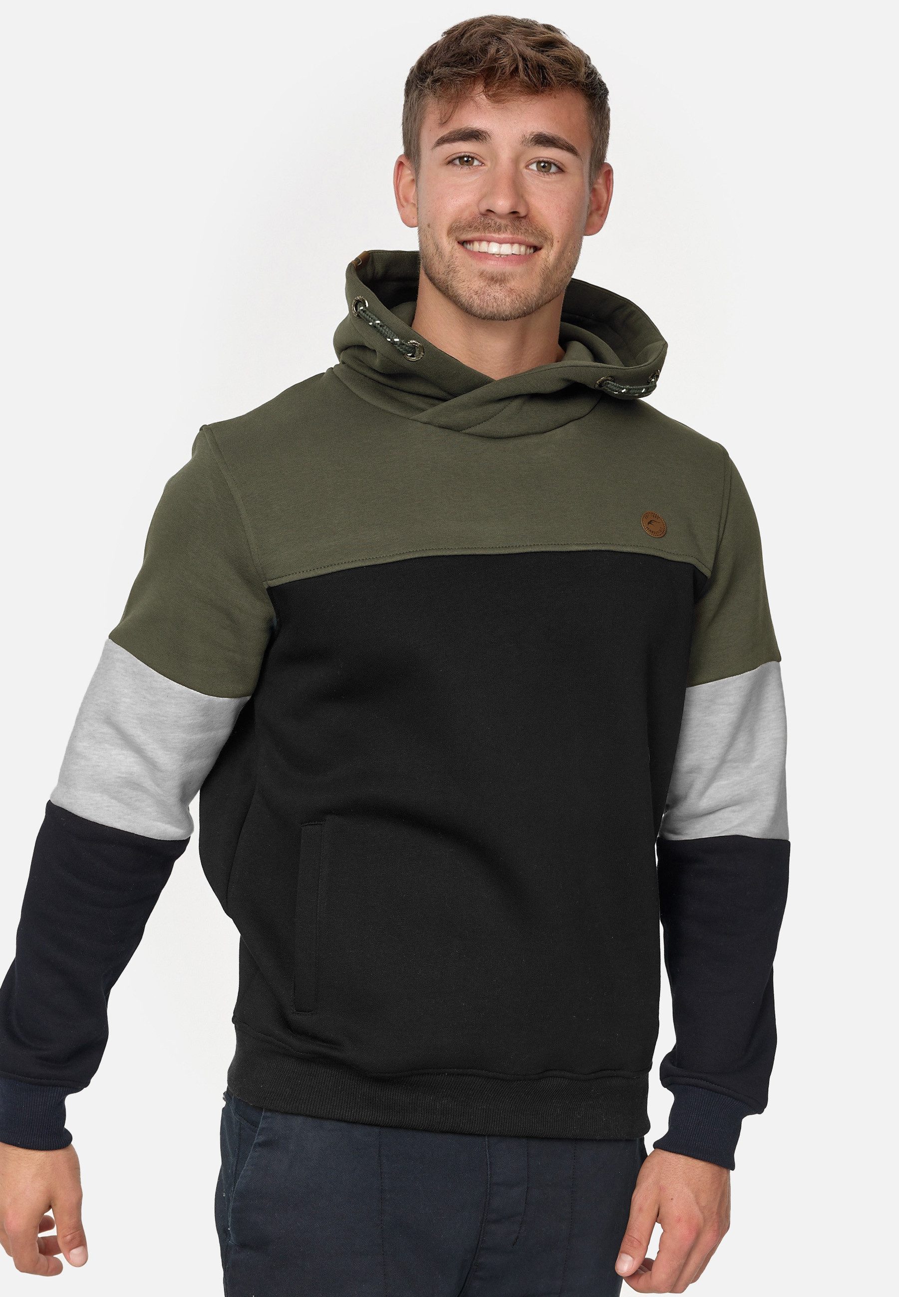 Hoodie Herren Olson Sweatshirt Kapuze Herrenhoodie