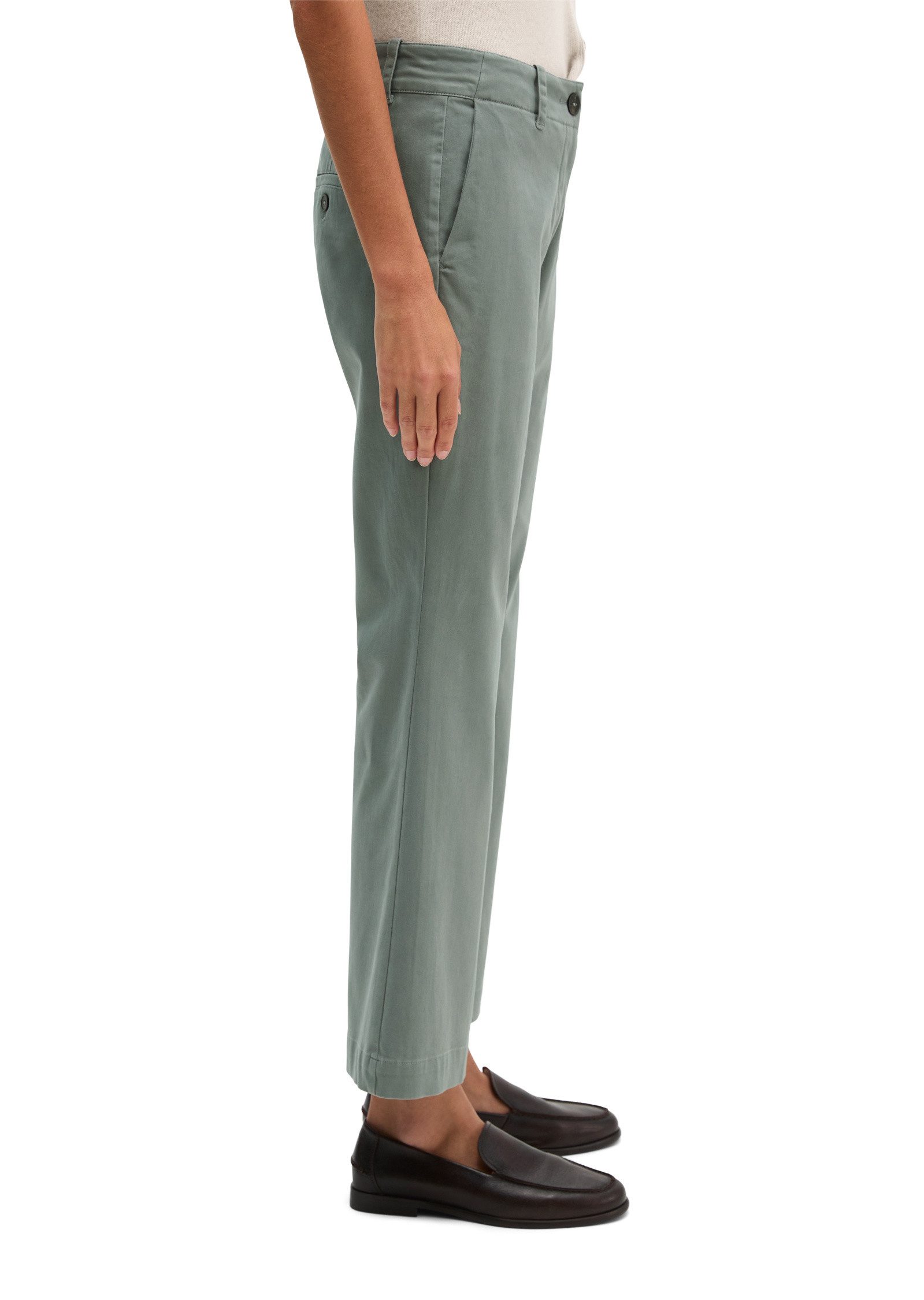 Marc O'Polo Chinohose aus Baumwoll-Stretch-Satin