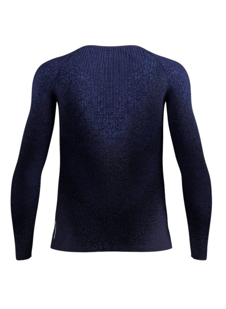 Odlo Langarmshirt Performance Warm Blackcomb (warm, nahtlos, schnelltrocknend)