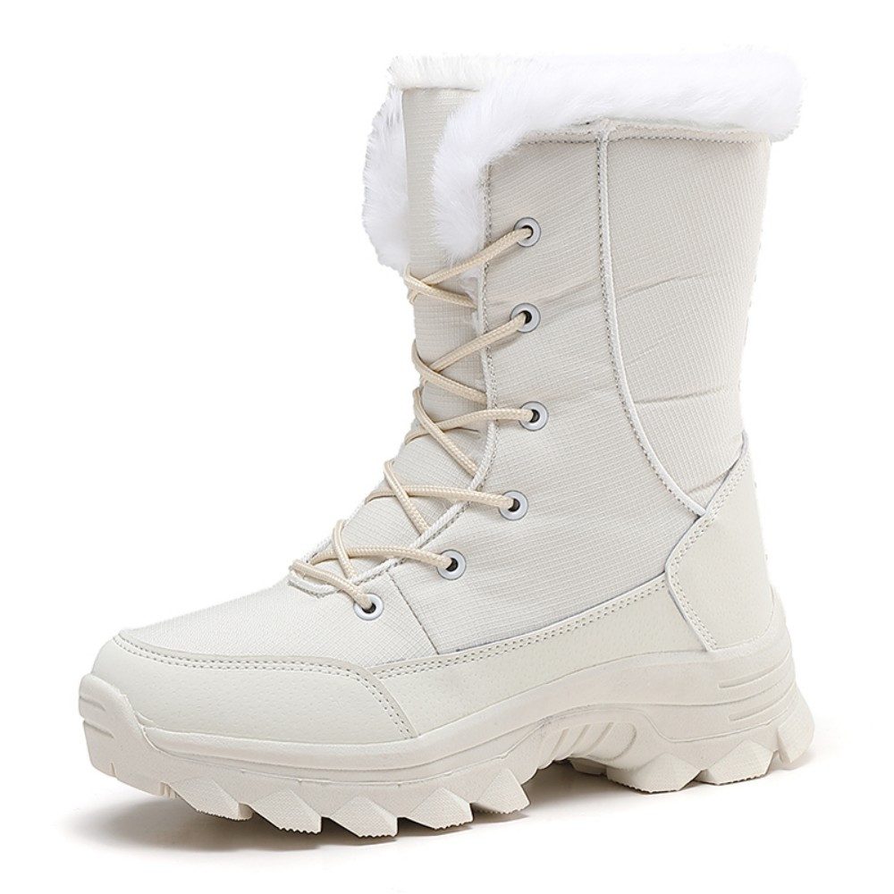 HUSK'SWARE Снегоступы (Warm, Gefüttert, Rutschfest, Outdoor, Kuschelig), Damen Winterstiefel Hohe Stiefel Schneestiefel