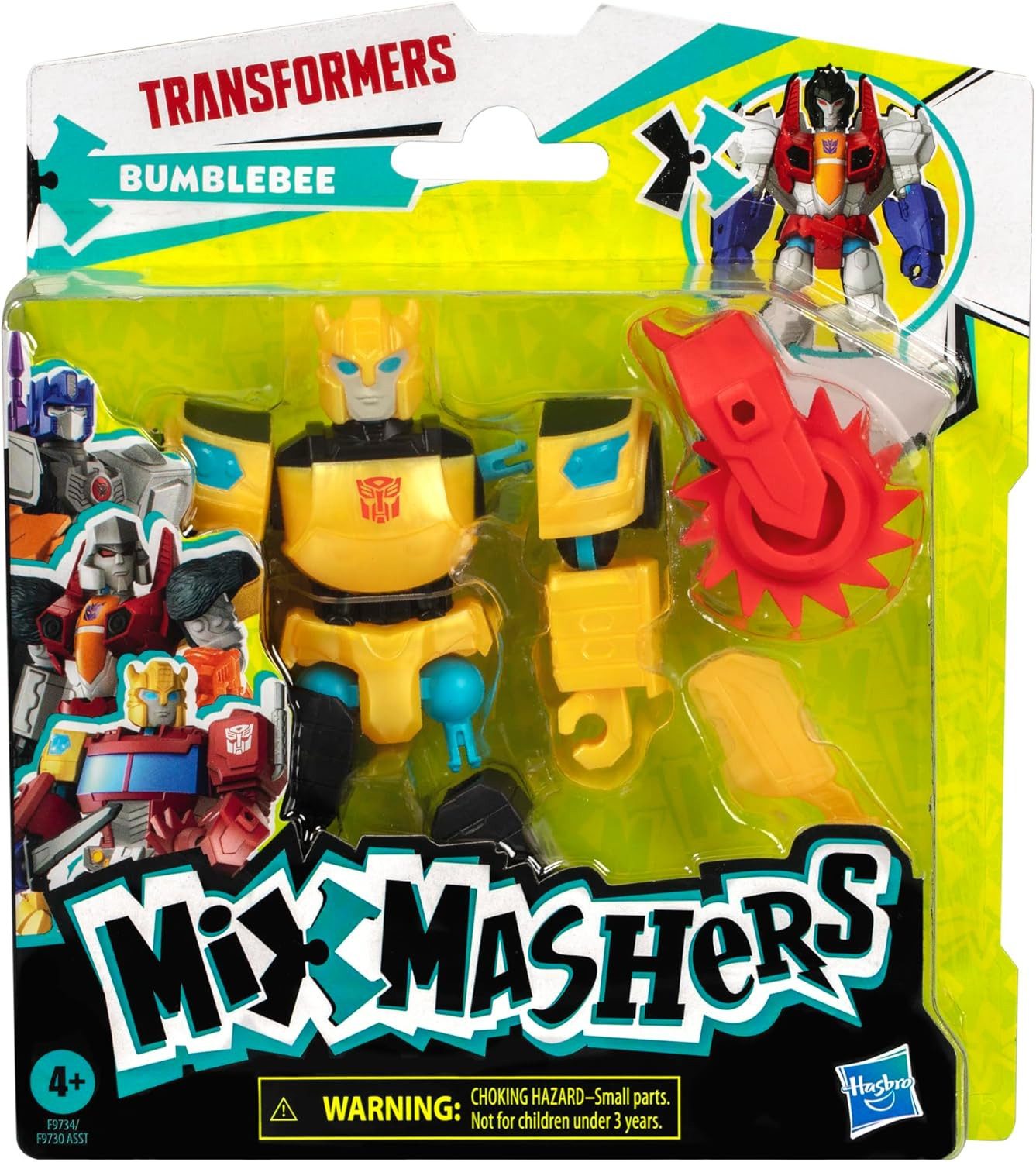 Hasbro Actionfigur Transformers MixMashers Bumblebee Action Figur & Accessoires 3+