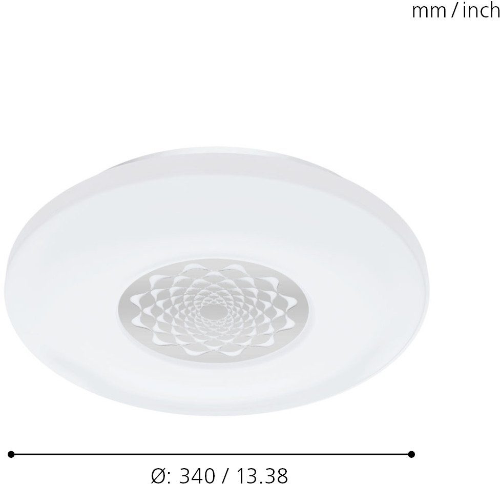 EGLO LED Deckenleuchte CAPASSO-C, Farbwechsel, Smart günstig online kaufen