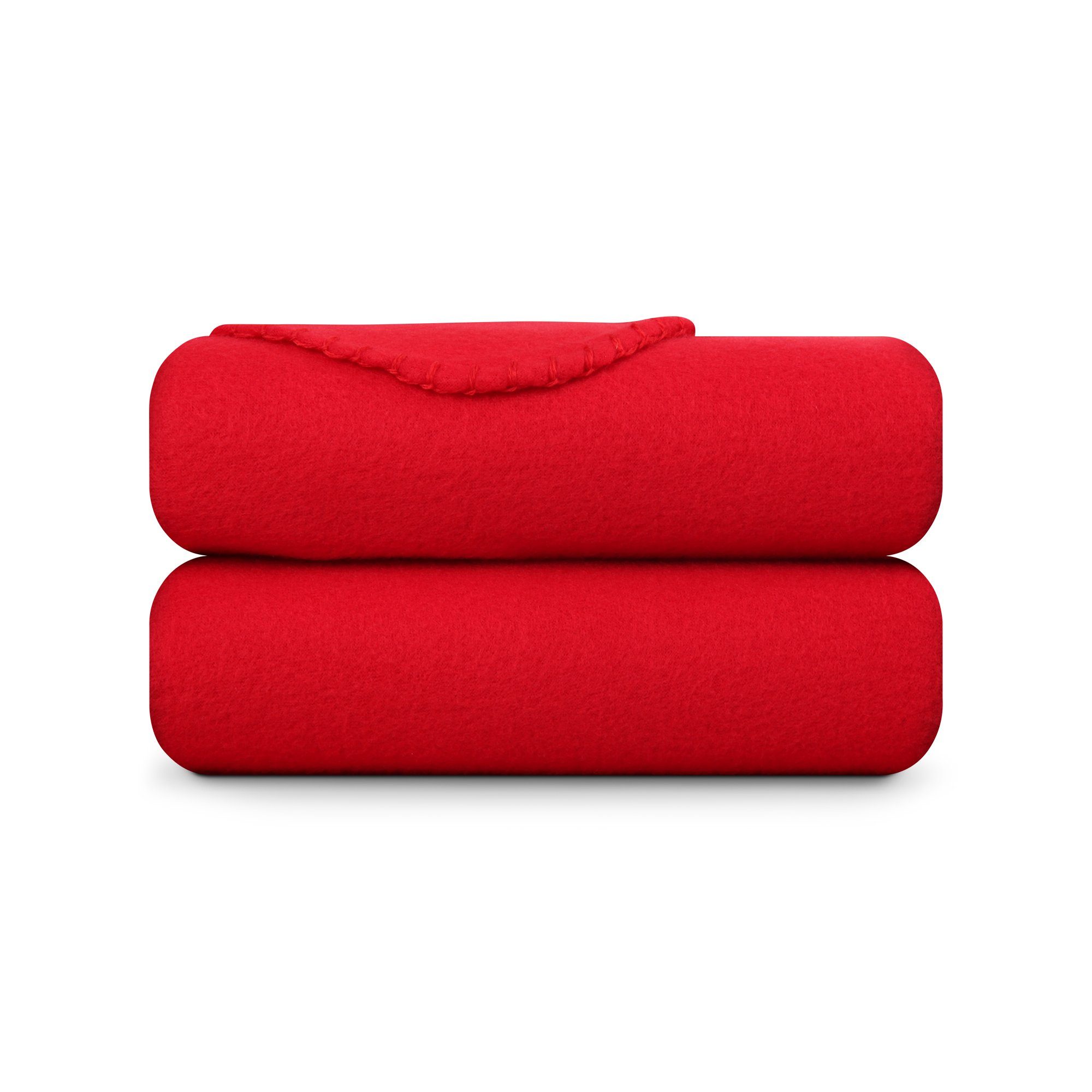 Wohndecke Basic Fleecedecke, Bestlivings, Kuscheldecke 130x170cm - Sofadecke, warme Coral Fleece Decke