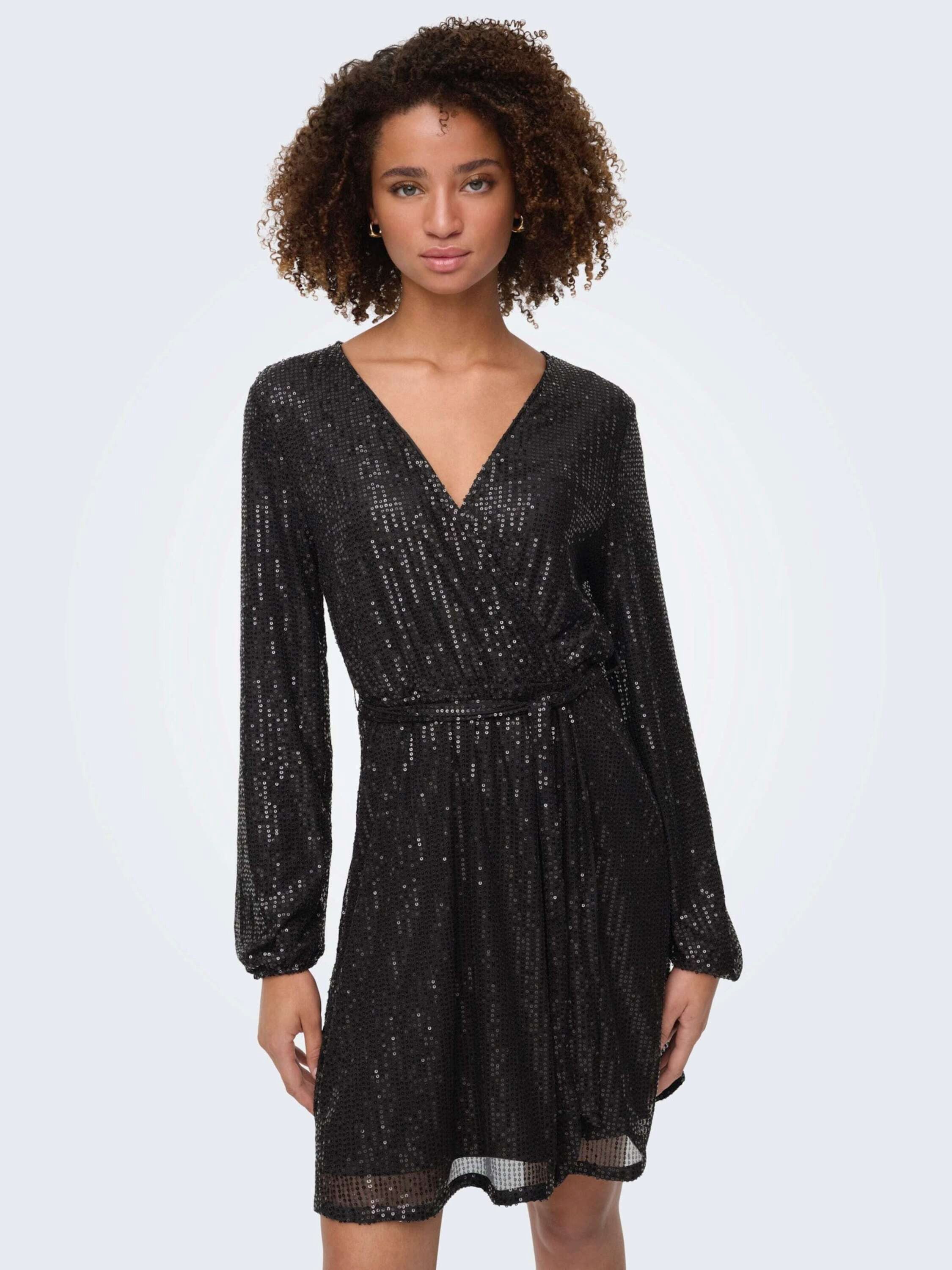 ONLY Cocktailkleid ONLANNI (1-tlg) Pailletten