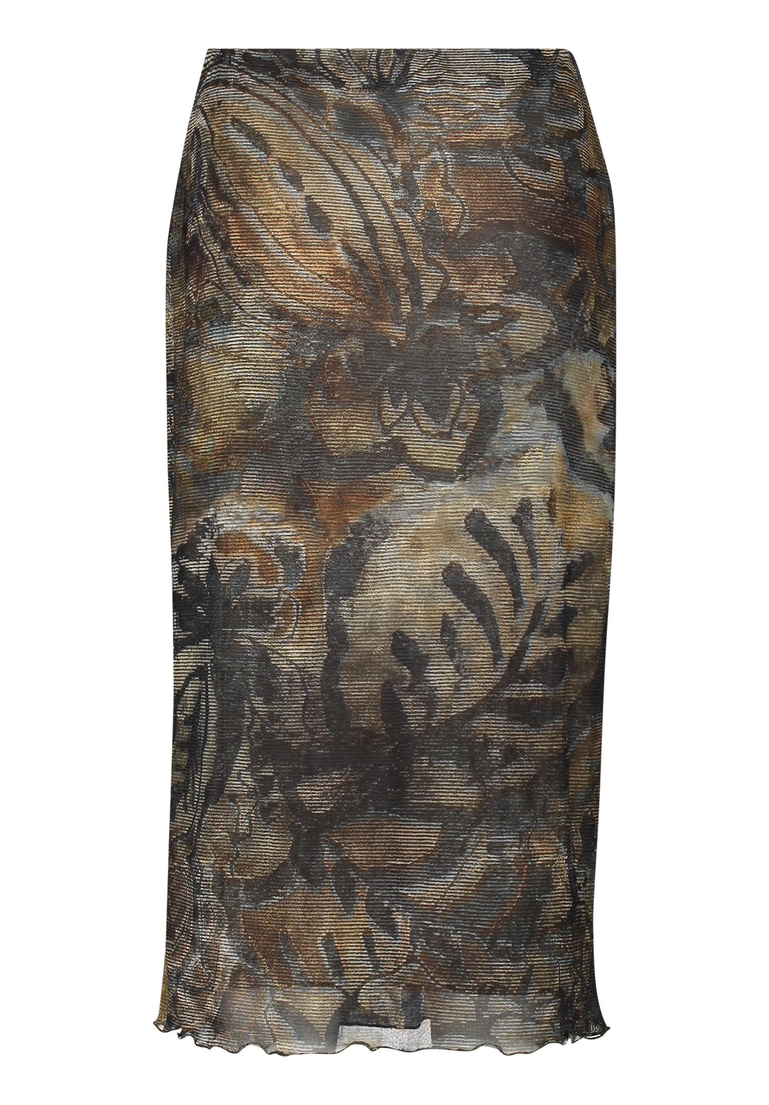 Cartoon A-Linien-Rock Rock Mittellang Casual