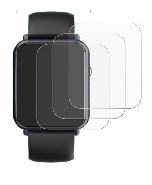 Savvies Schutzfolie für Sross Smartwatch 1.69", Displayschutzfolie, 6 Stück, Folie klar