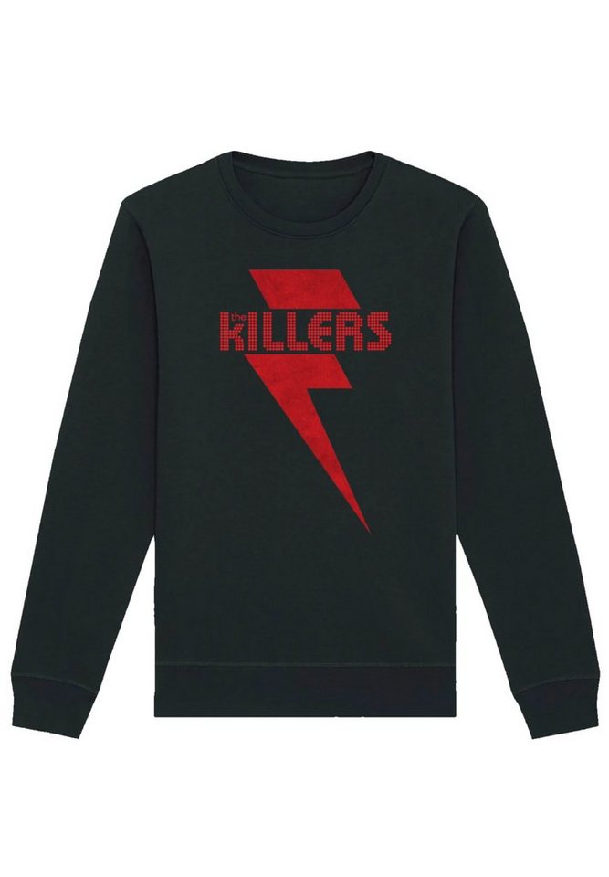 F4NT4STIC Sweatshirt The Killers Red Bolt Print