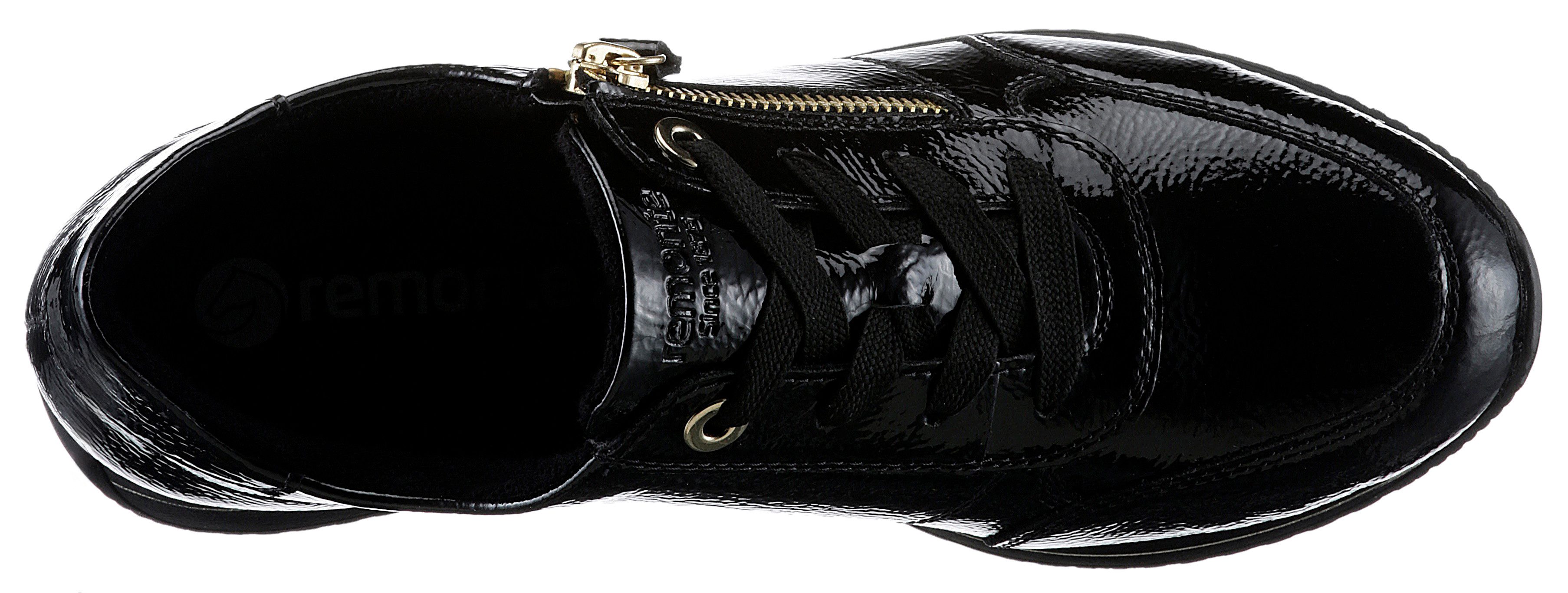 Remonte Keilsneaker, Freizeitschuh, Halbschuh, Schnürschuh in schmaler Form