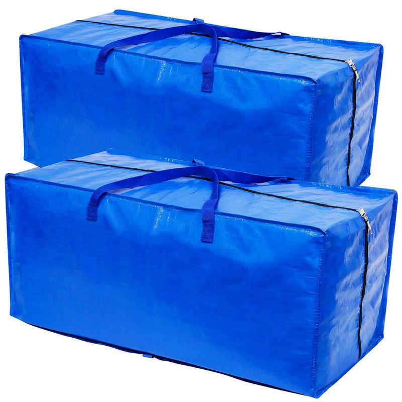 FeelGlad Aufbewahrungsbox Tasche für Bettwäsche,Umzug,(74 x 33 x 37 cm), Zusammenklappbar