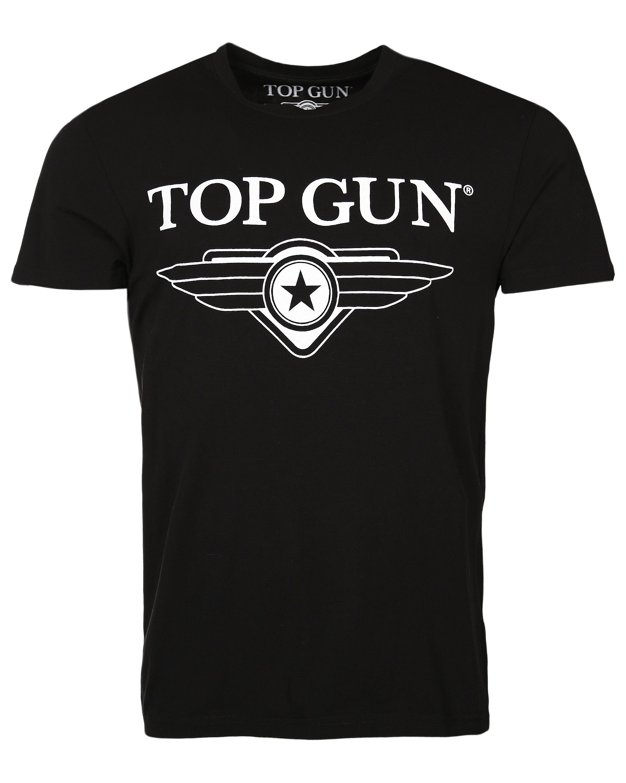 TOP GUN T-Shirt Cloudy TG20191006 black