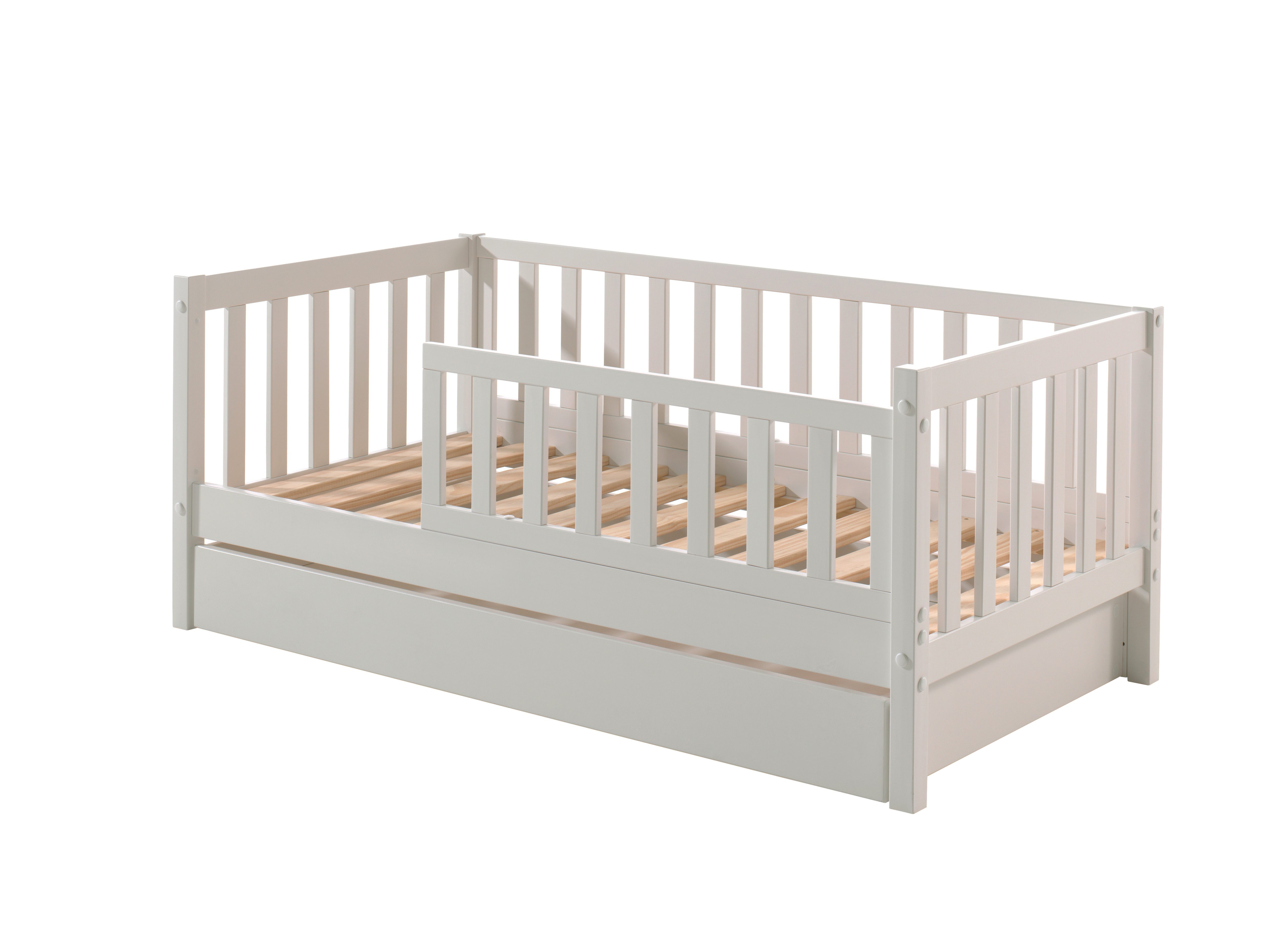 Faizee Möbel Jugendbett Juniorbett mit Sprossen