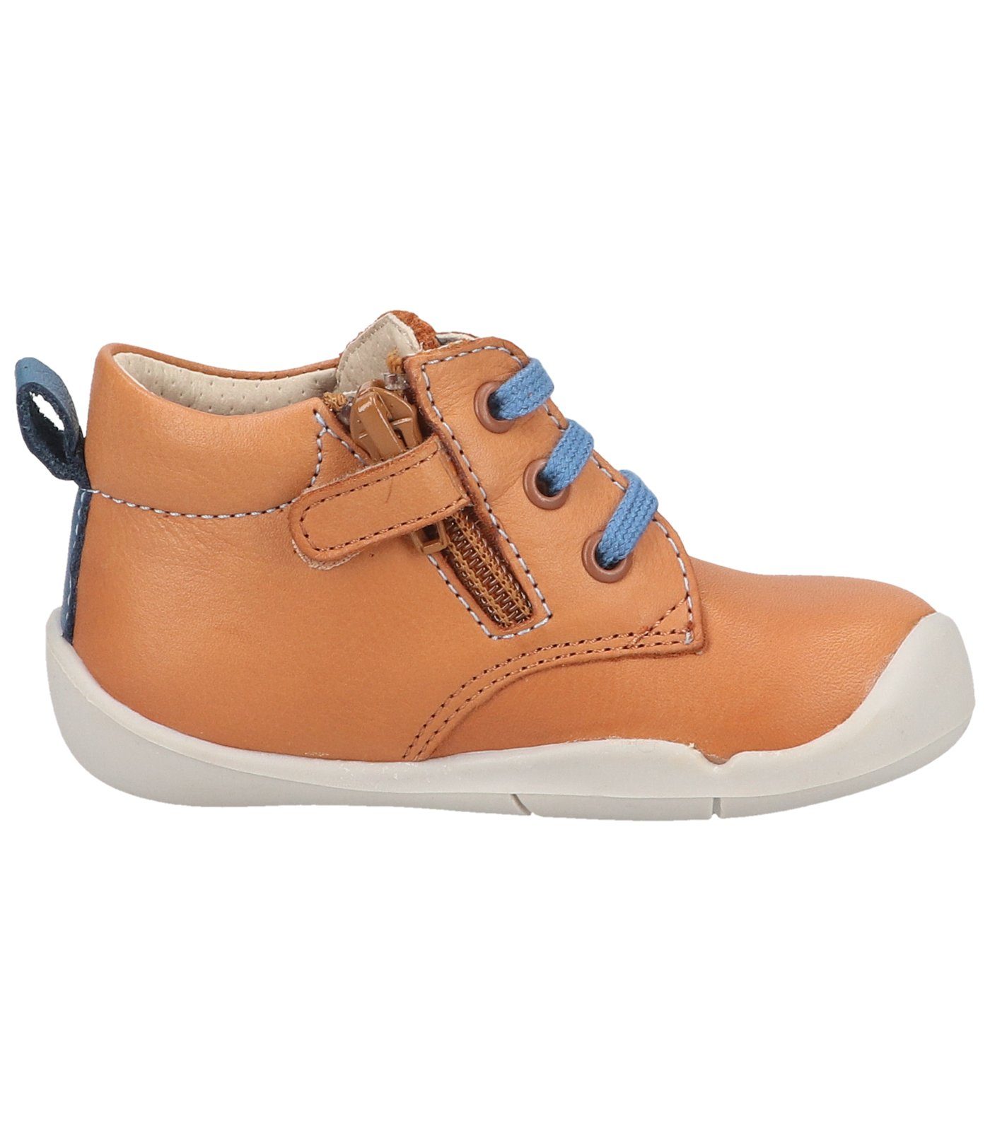 Blau Halbschuhe Braun Lauflernschuh Nappaleder Kickers