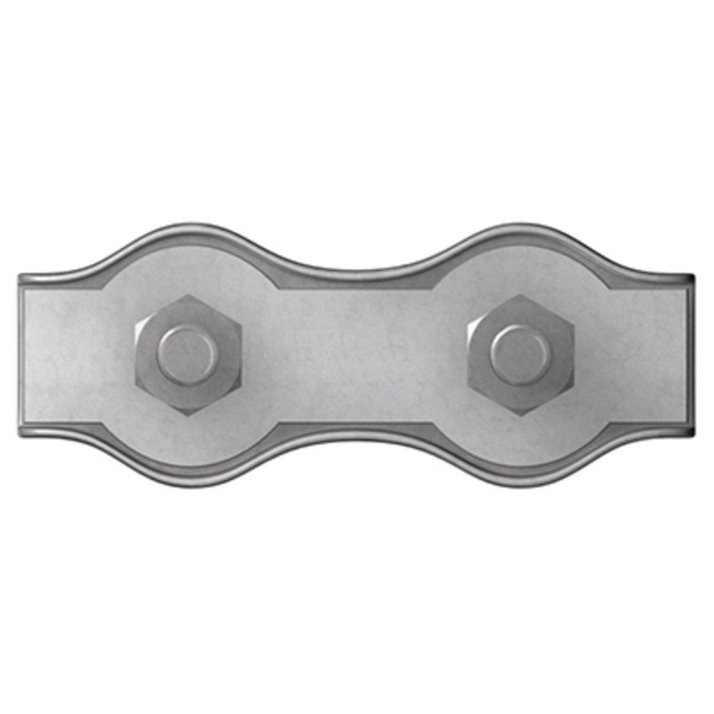 Dörner + Helmer Seilklammern Seilklemme 3 mm Stahl galvanisch verzinkt dörner + helmer 4814454 20