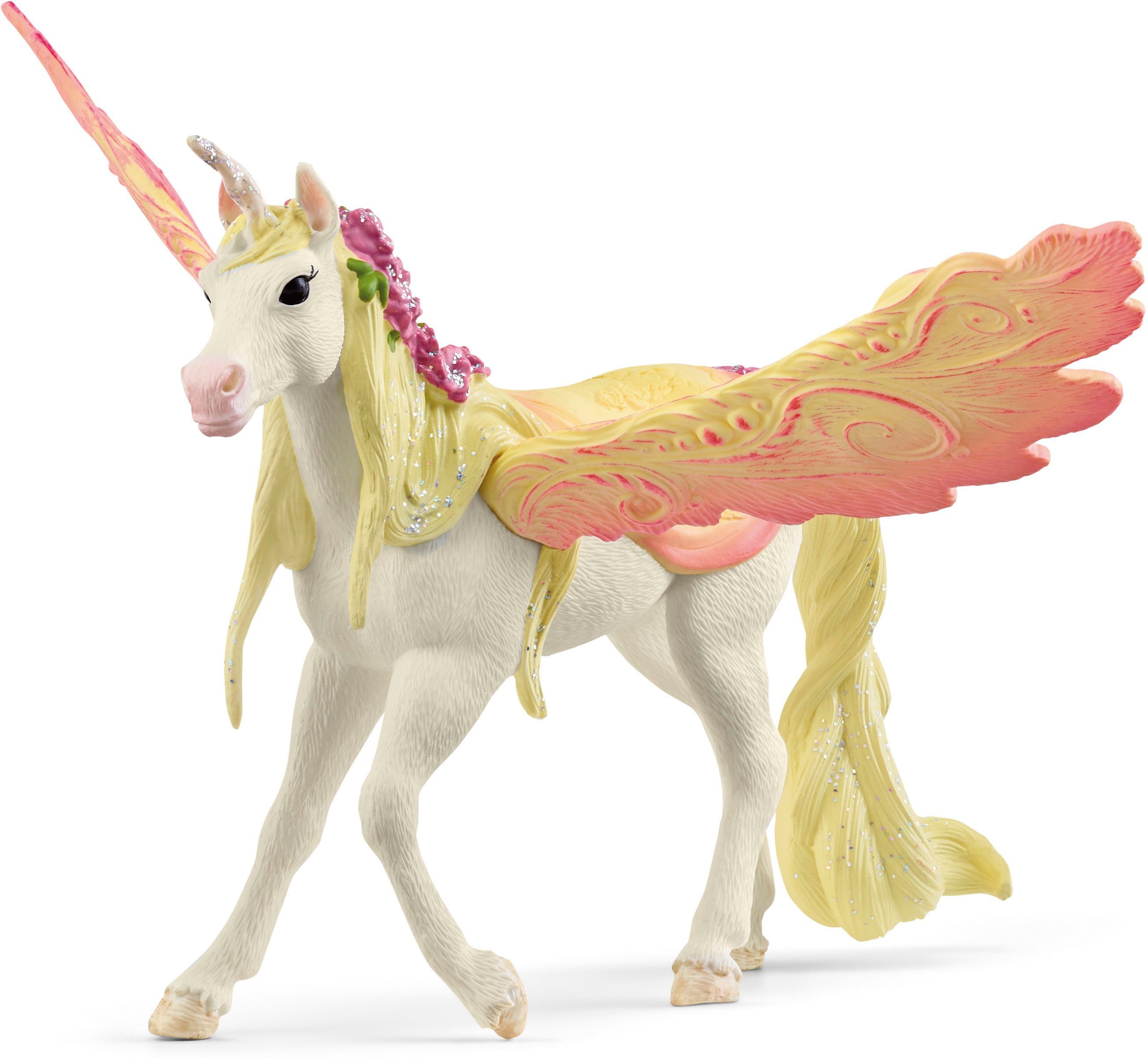 Schleich® Spielfigur BAYALA®, Feya mit Pegasus-Einhorn (70568)