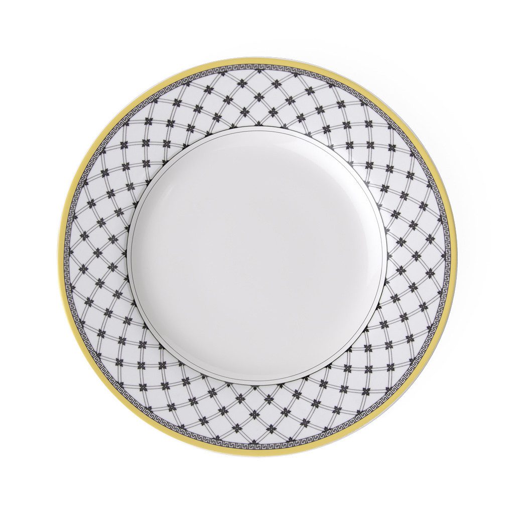 Villeroy & Boch Speiseteller Audun Speiseteller, (1 St), Premium Porcelain, mikrow.- & spülm.sicher, Made in Germany
