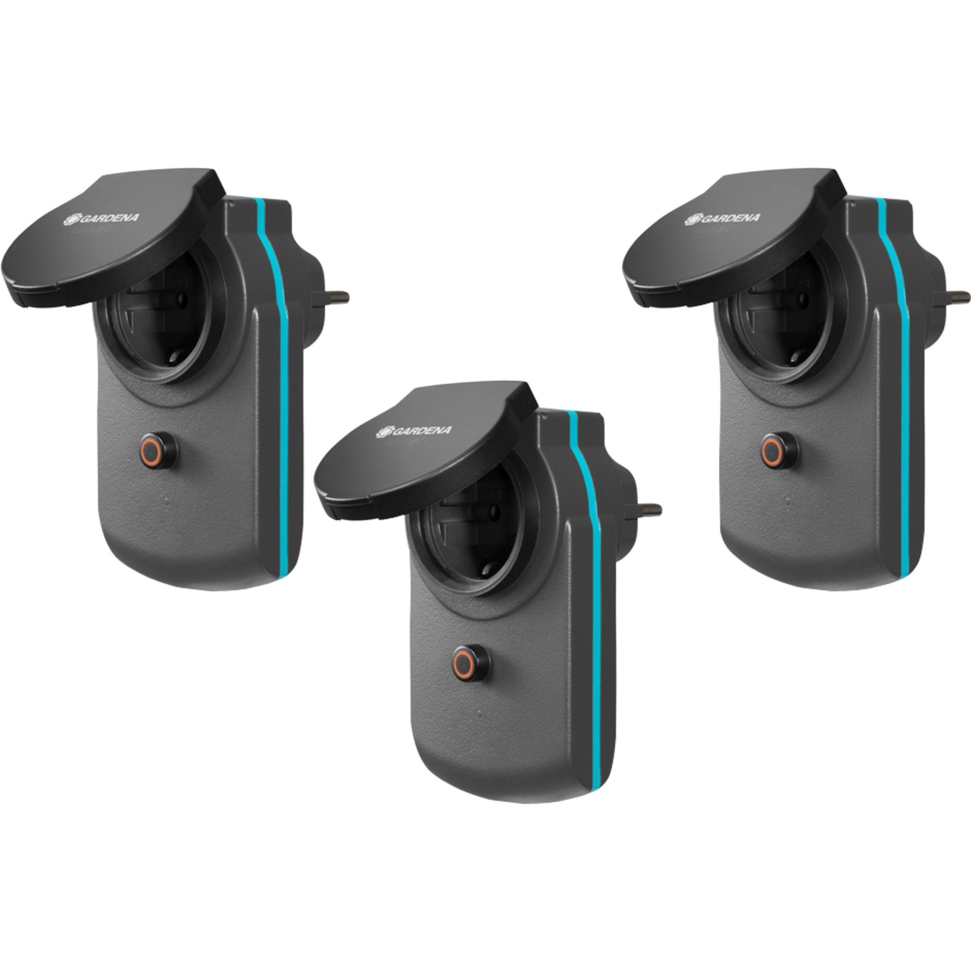 GARDENA Steckdose GARDENA smart Power Zwischenstecker, 3er Set