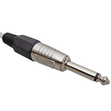 keepdrum MC003XJ 10m Mikrofonkabel Audio-Kabel, XLR, 6,35-mm-Klinke, 2 Stück