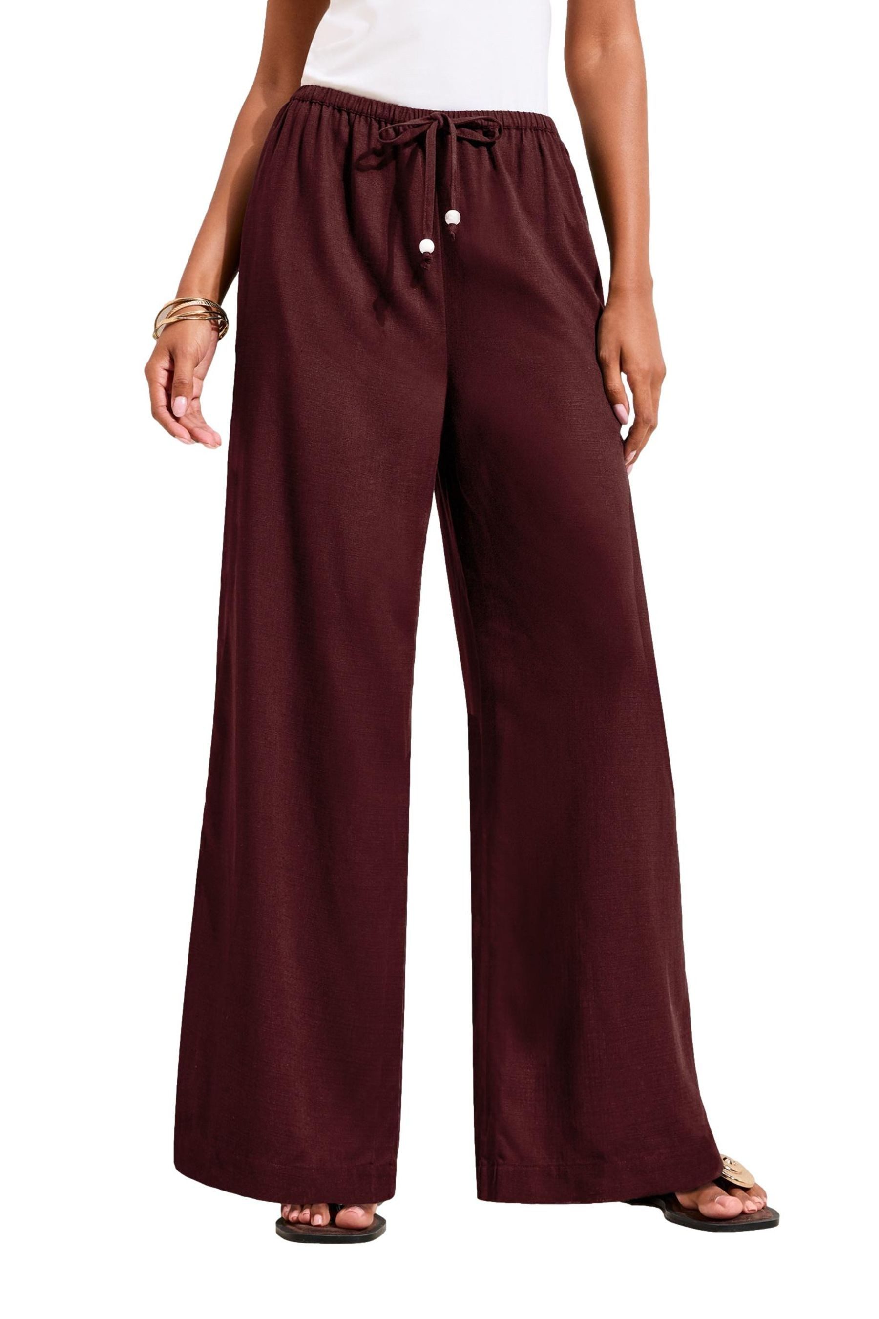 Friends Like These Palazzohose Friends Like These Hose mit weitem Bein, Regular (1-tlg)