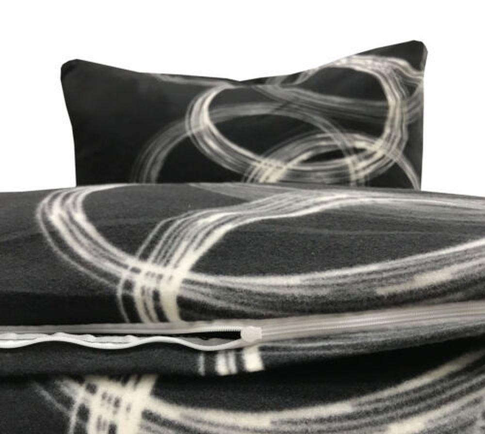 Leonado Vicenti Bettwäsche 4 tlg Winter Thermofleece Bettwäsche 135x200 kus günstig online kaufen