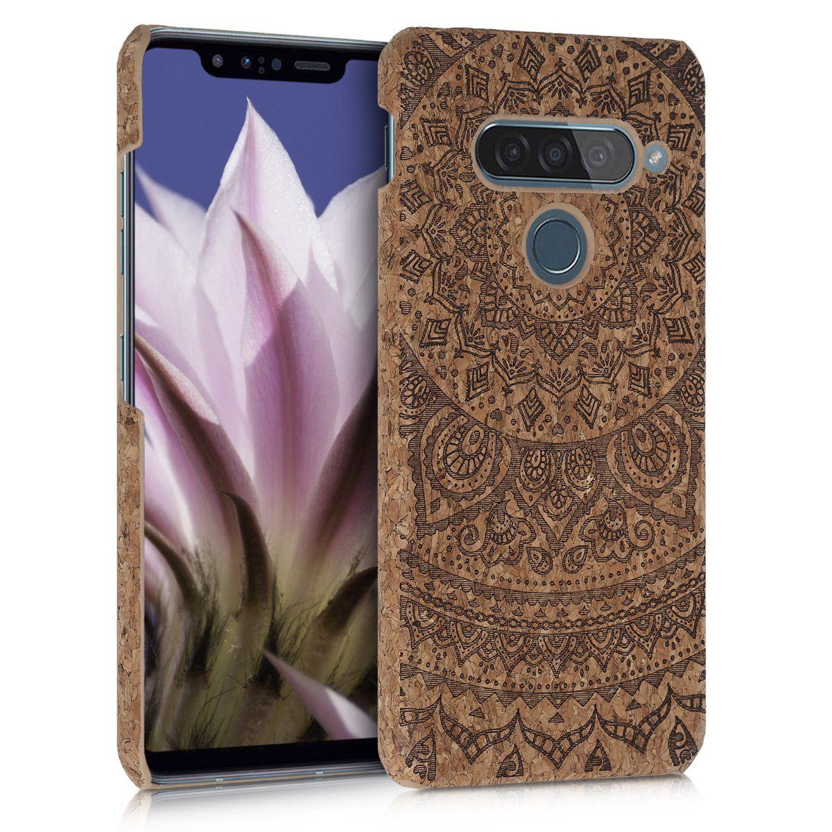 kwmobile Handyhülle, Hülle für LG G8s ThinQ - Kork Handy Case - Cork Cover Schutzhülle ...