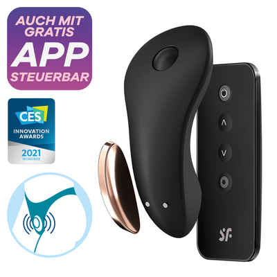 Satisfyer Auflege-Vibrator »Satisfyer "Little Secret Connect App", Slipvibrator, mit App, 8,5cm«