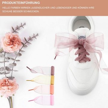 Daisred Schnürsenkel 10 Paare Coole Gadgets Damen Mädchen für Sneaker
