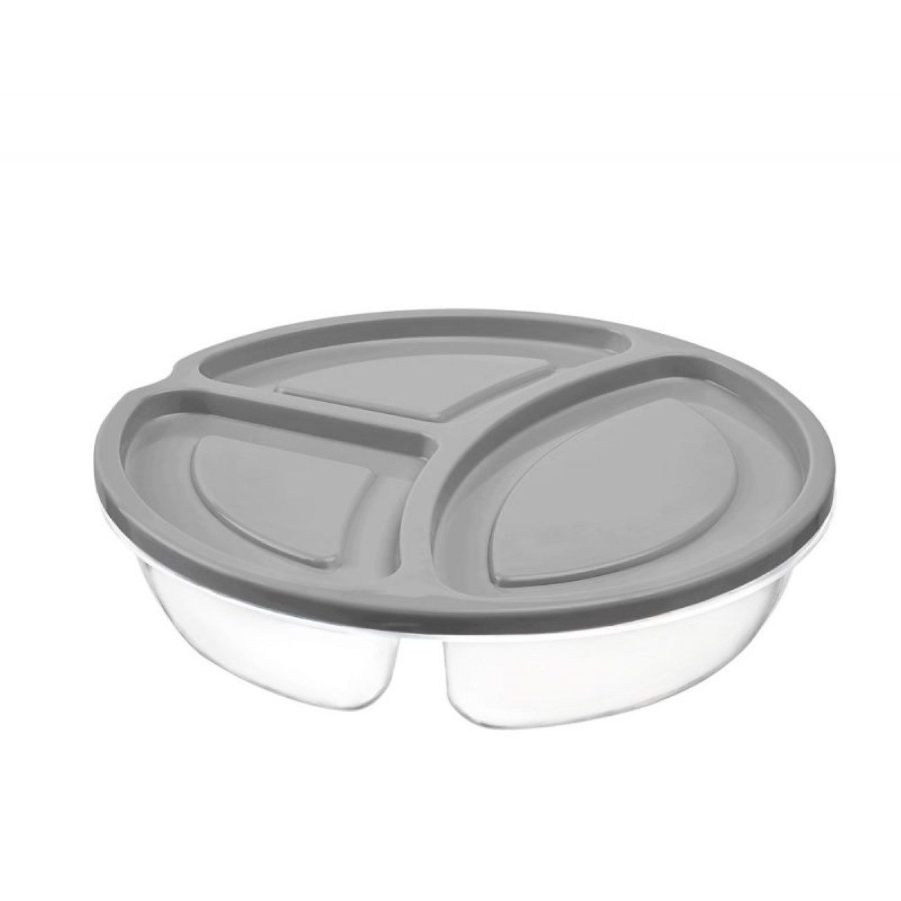 bahama Aufbewahrungsdose, Lunchbox (1 St), mit 3 Fächern, auslaufsicher mit Deckel, 1,1L