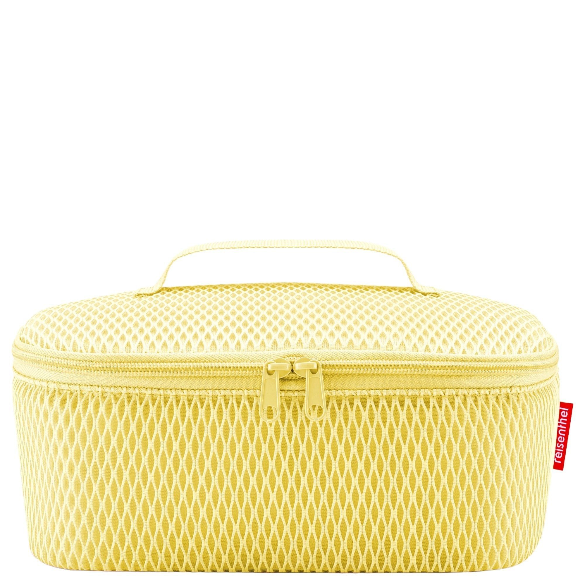 Lunchbox thermo coolerbag M - Brotzeitbox 28 cm (mesh lemon)