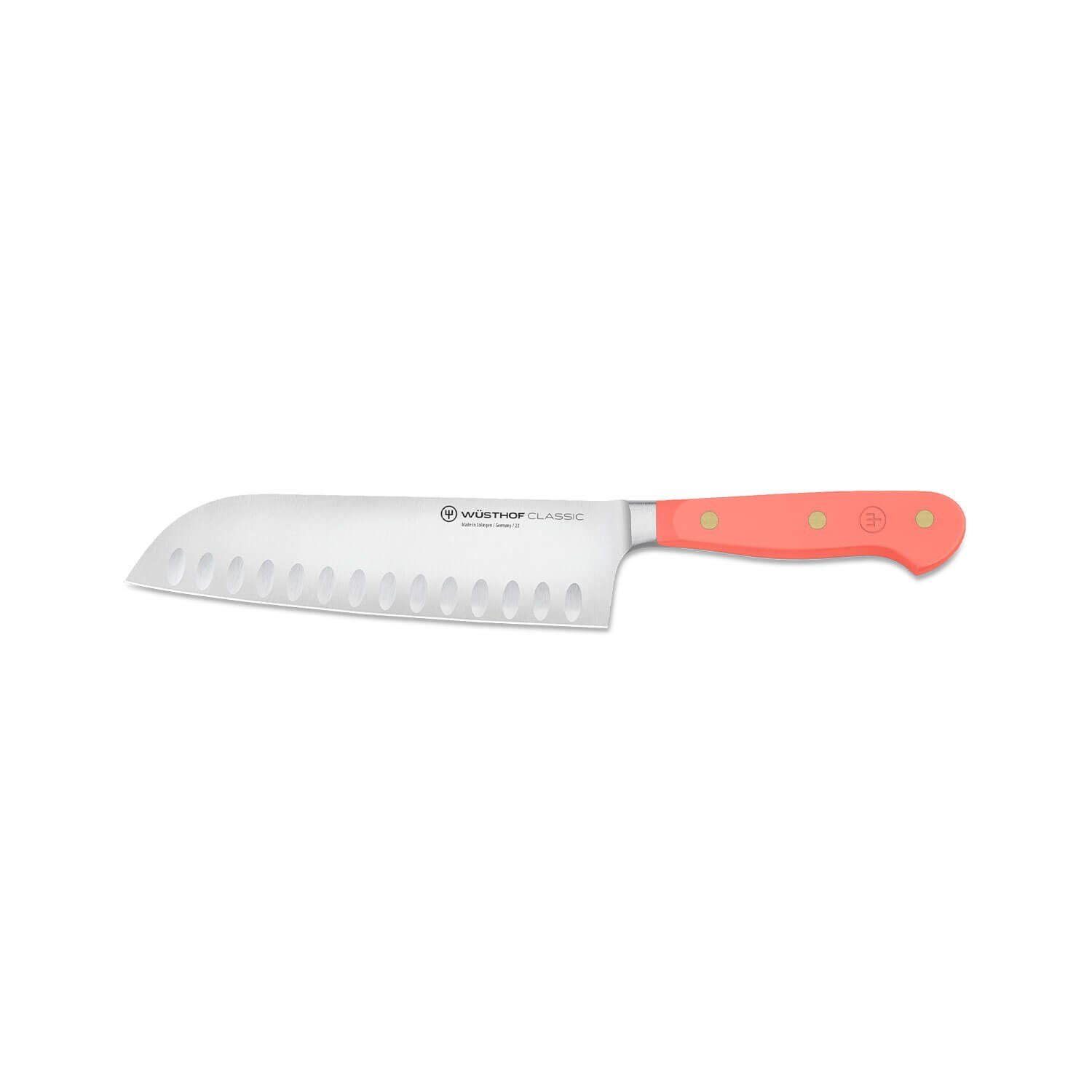 peach COLOUR Santokumesser Asiamesser 17 CLASSIC WÜSTHOF coral Wüsthof cm