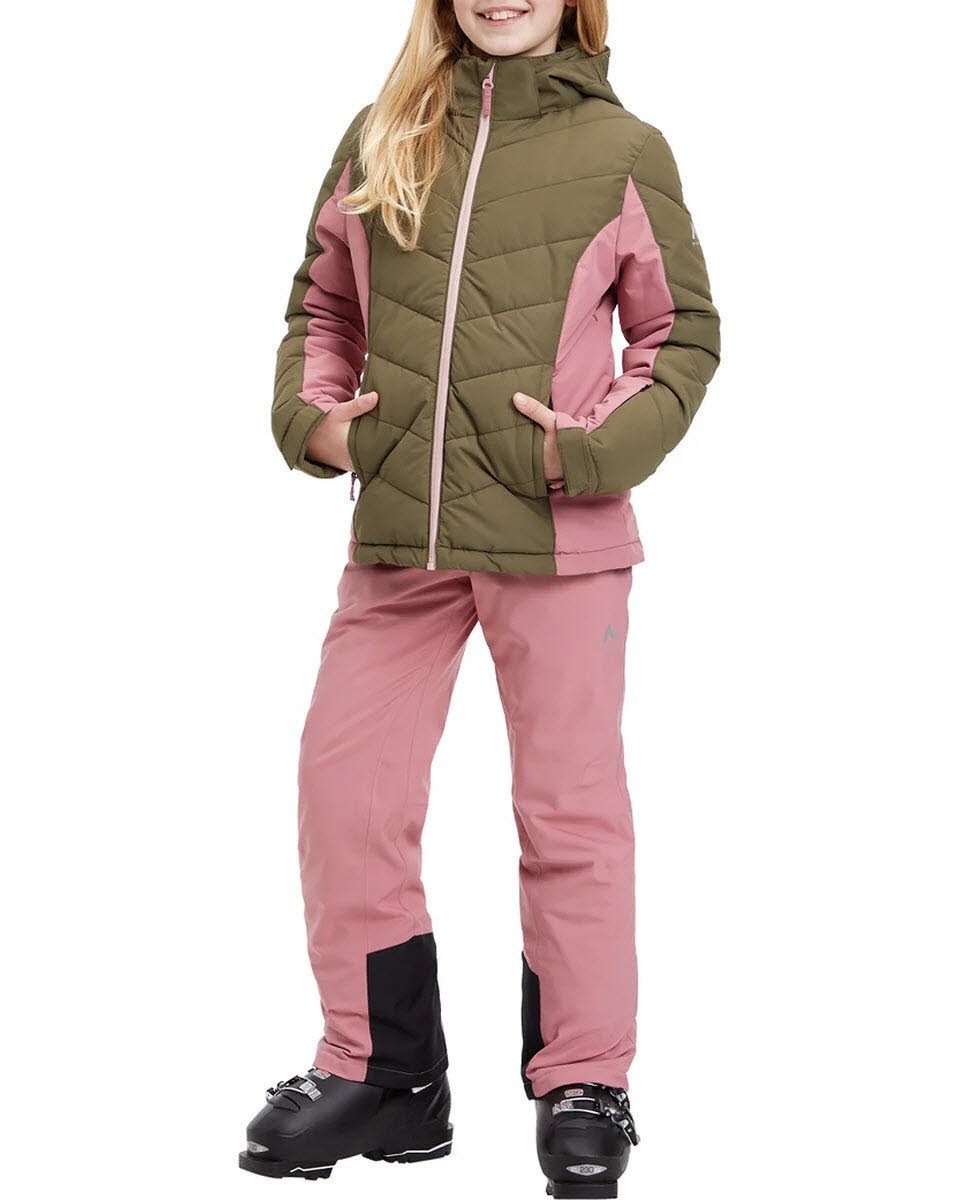 McKINLEY Skijacke Mä.-Jacke Grüti gls, olive-dark-rose-dark