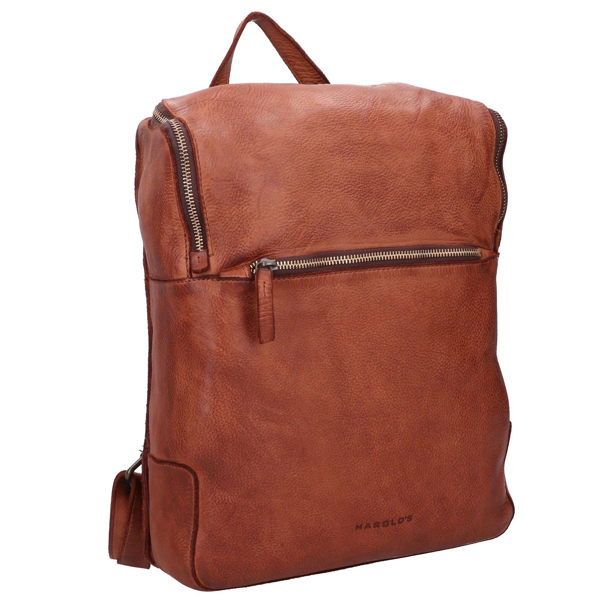 Harold's Submarine, cognac Daypack Leder