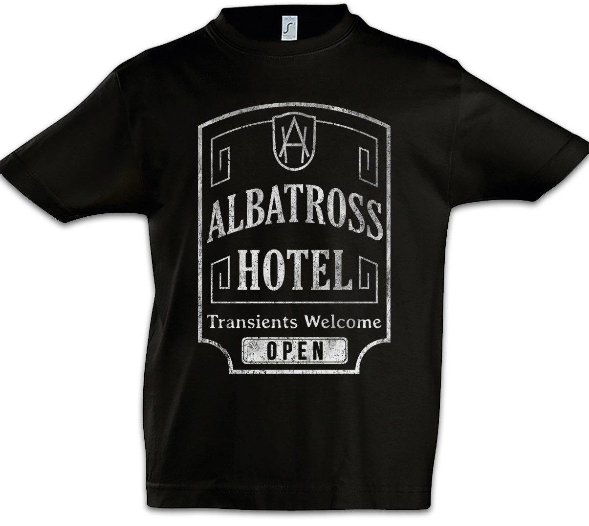 Print-Shirt Albatross Hotel Kinder T-Shirt Boardwalk Nucky Thompson Empire