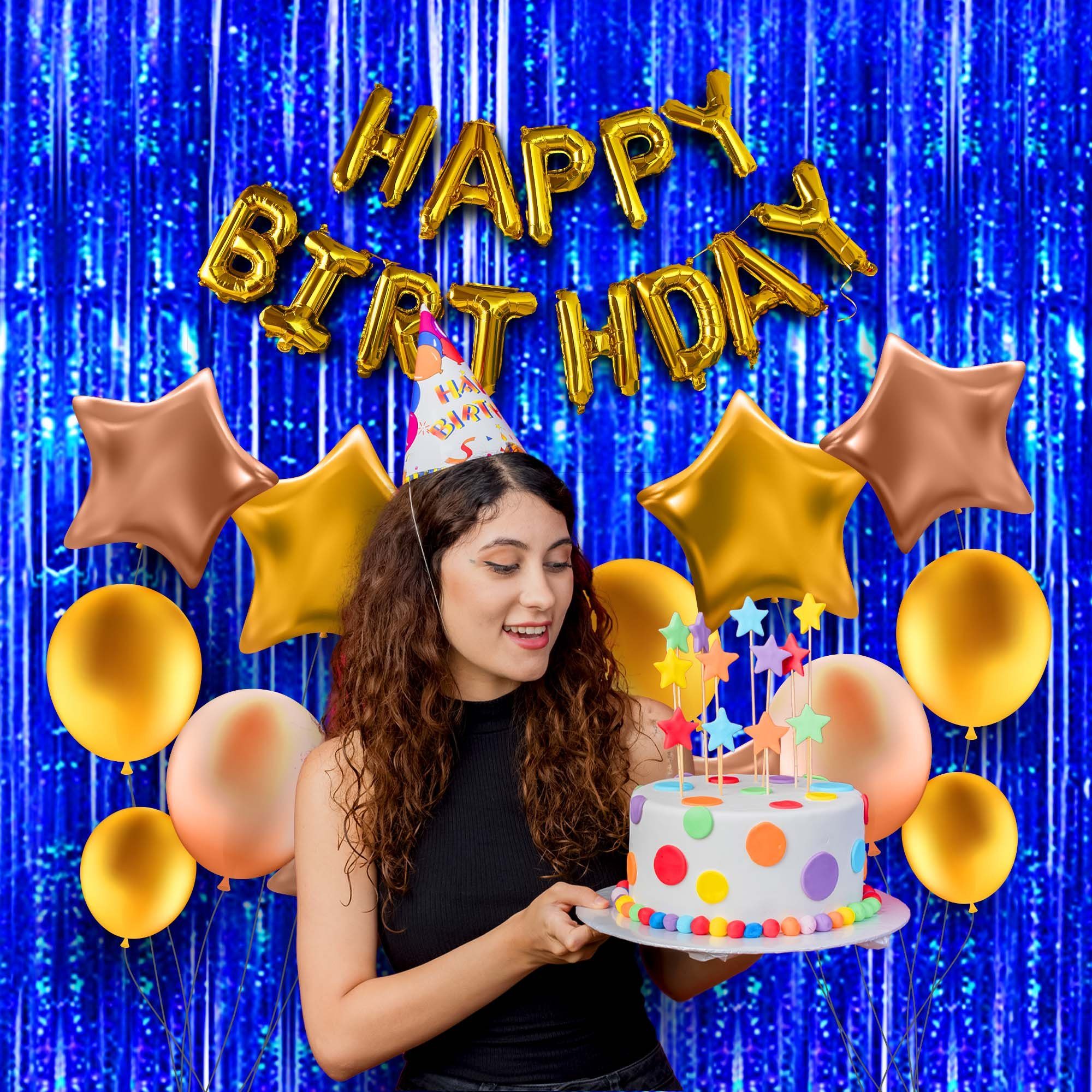 Montegoni Dekorationsfolie Vorhang 2er Set, Hintergrund Dekoration, Glitzer Vorhang Party Deko, (2er Set), Folien Fransen Geburtstag Hochzeit Partydeko Luftschlangen Deko