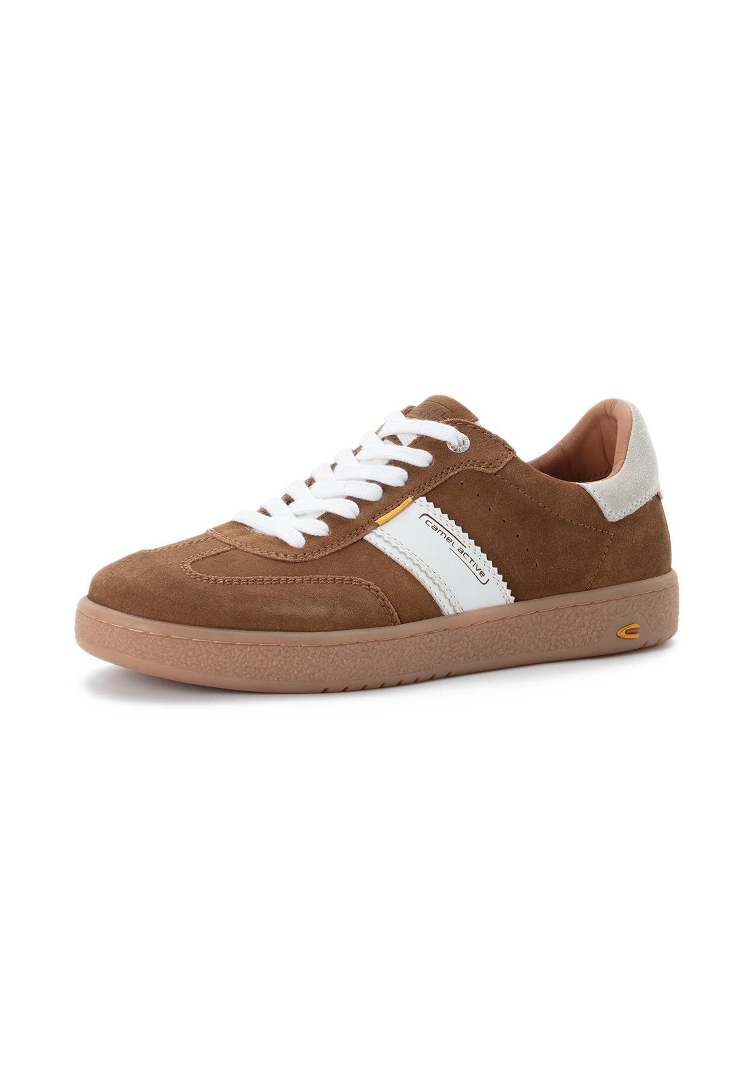 camel active Sneaker aus Leder Farbe beige Größe: EU44 günstig online kaufen