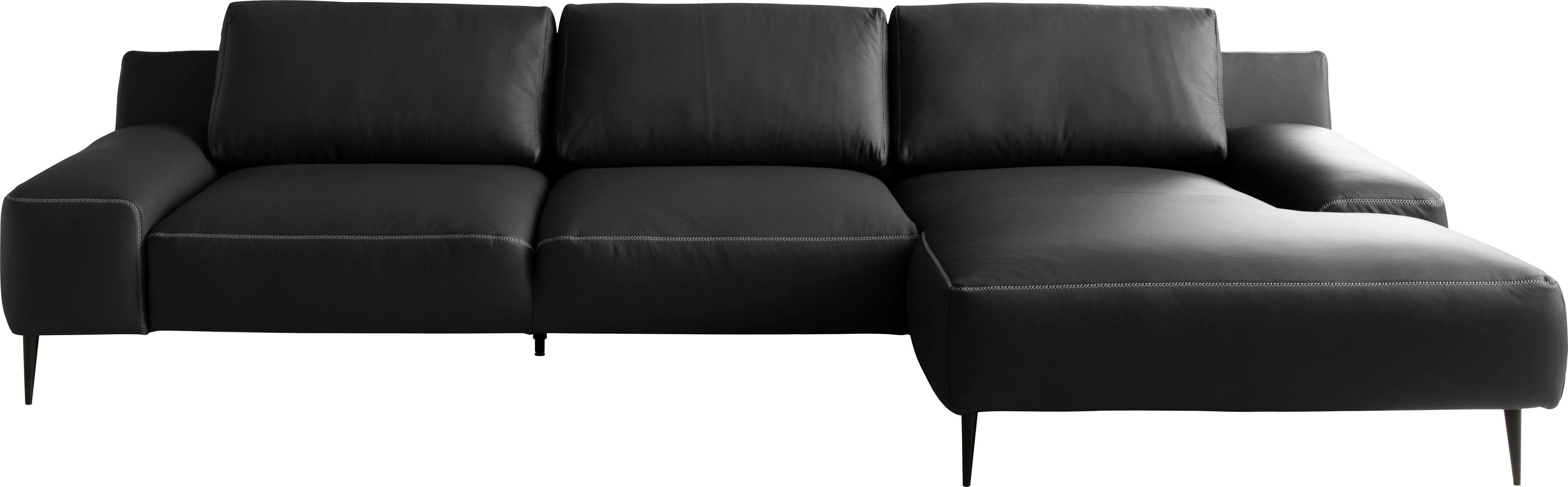 designwerk Ecksofa Forma L-Form, zeitloses Designsofa mit aktuellem Fuß, in hochwertiger Verarbeitung & tollem Sitzkomfort