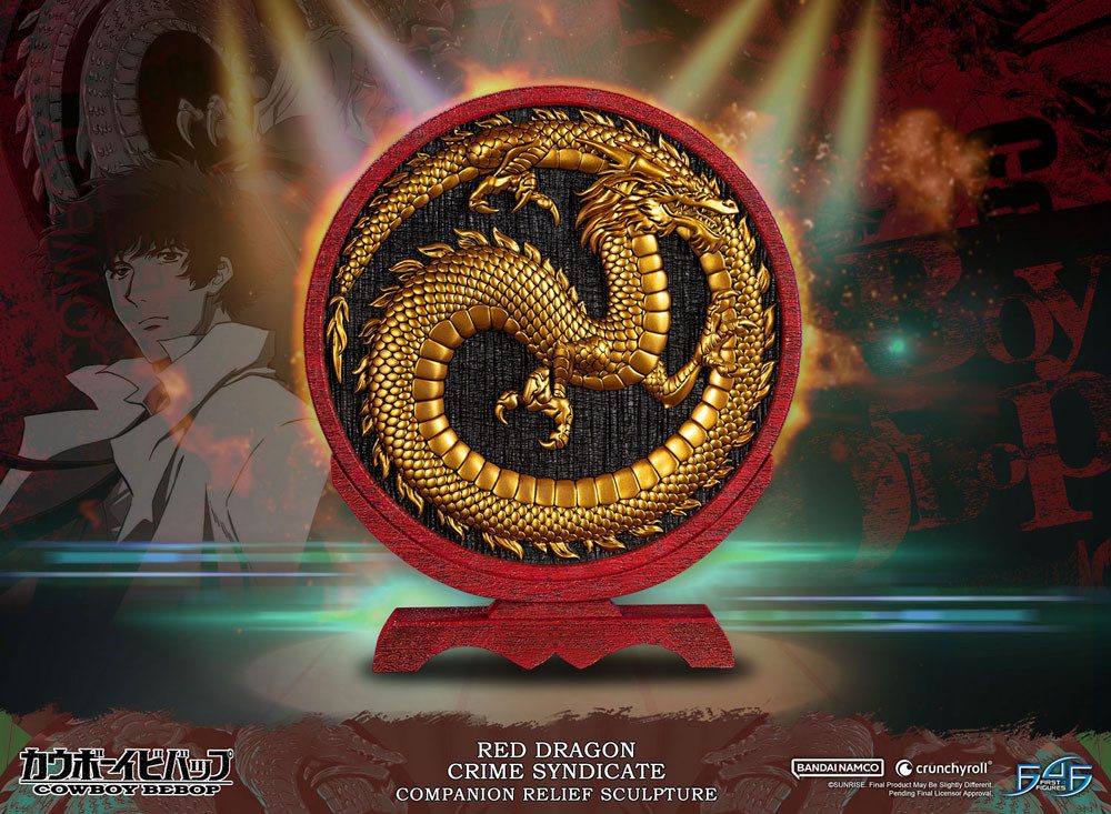 First 4 Figures Actionfigur Cowboy Bebop Sculpture Red Dragon Crime Syndicate Companion 35 cm Reli
