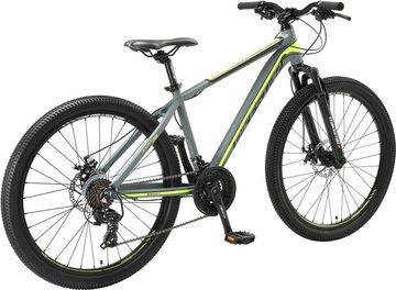 Bikestar Mountainbike, 21 Gang Shimano RD-TY300 Schaltwerk, Kettenschaltung