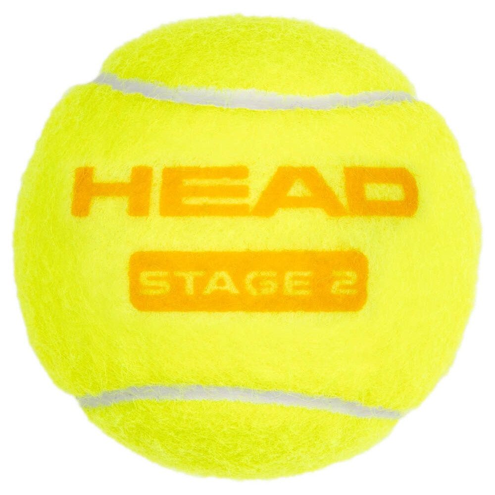 Head Tennisball Methodikbälle Stage 2 Punkt gelb/orange Dose 3er