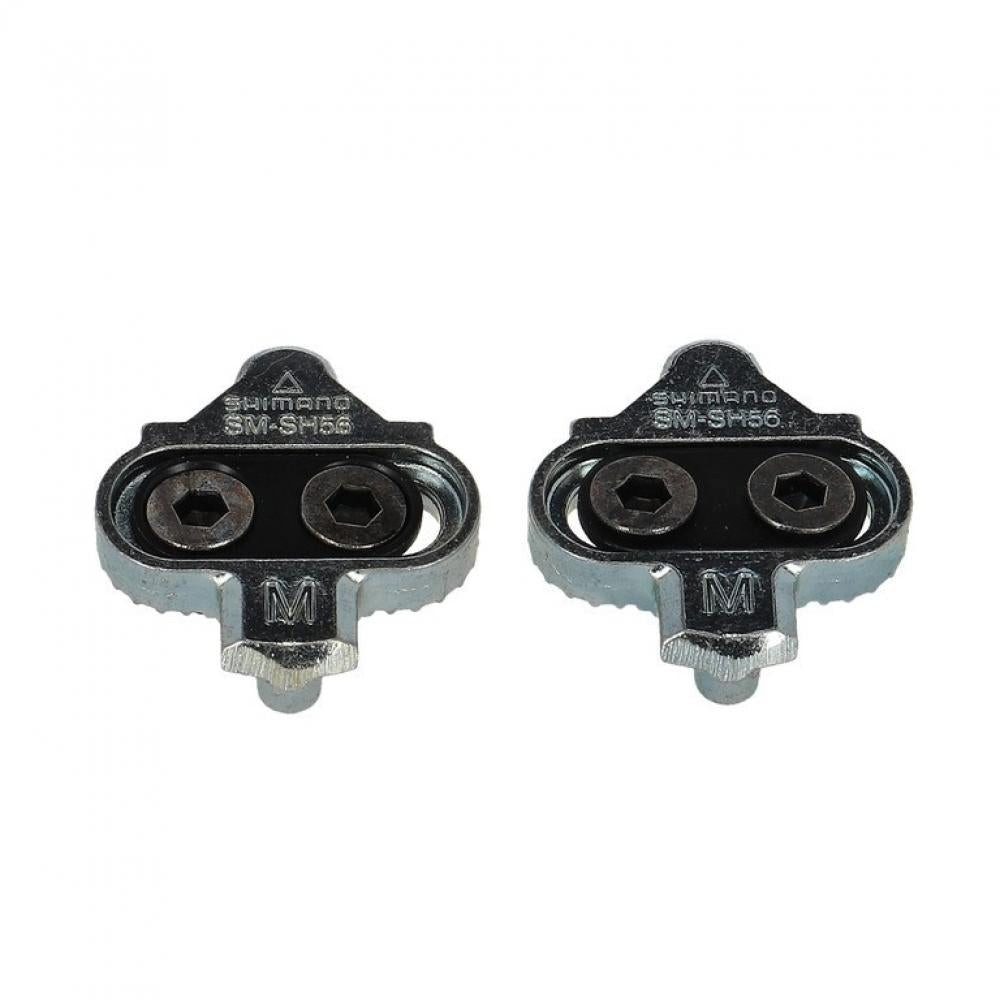 Shimano Fahrradpedale Shimano SPD Schuhplatten Plattensatz SM-SH56 mit Schrauben