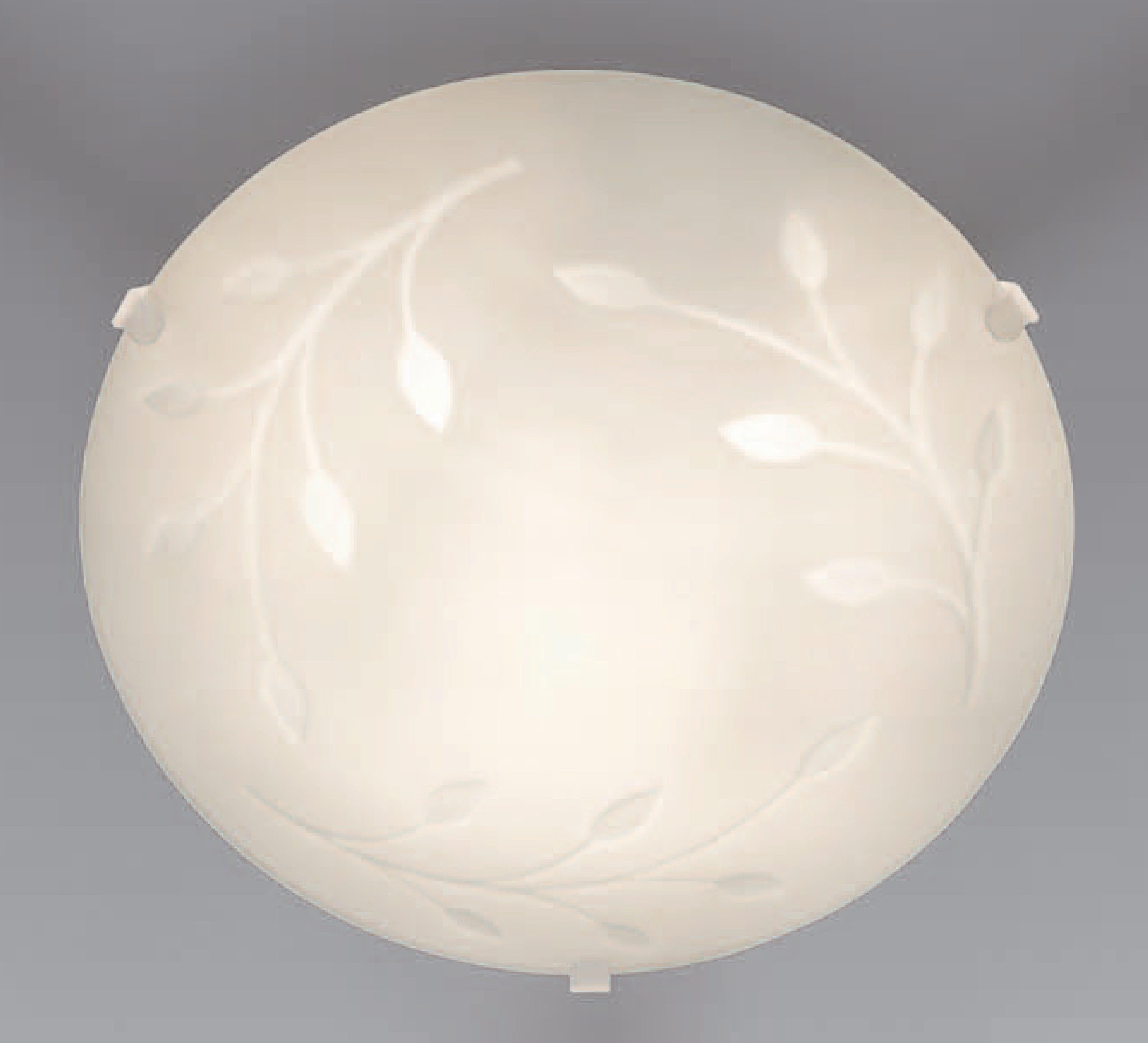 TRANGO LED Deckenleuchte, 1003L Glas Deckenleuchte inkl. 1x 8 Watt E27 LED günstig online kaufen