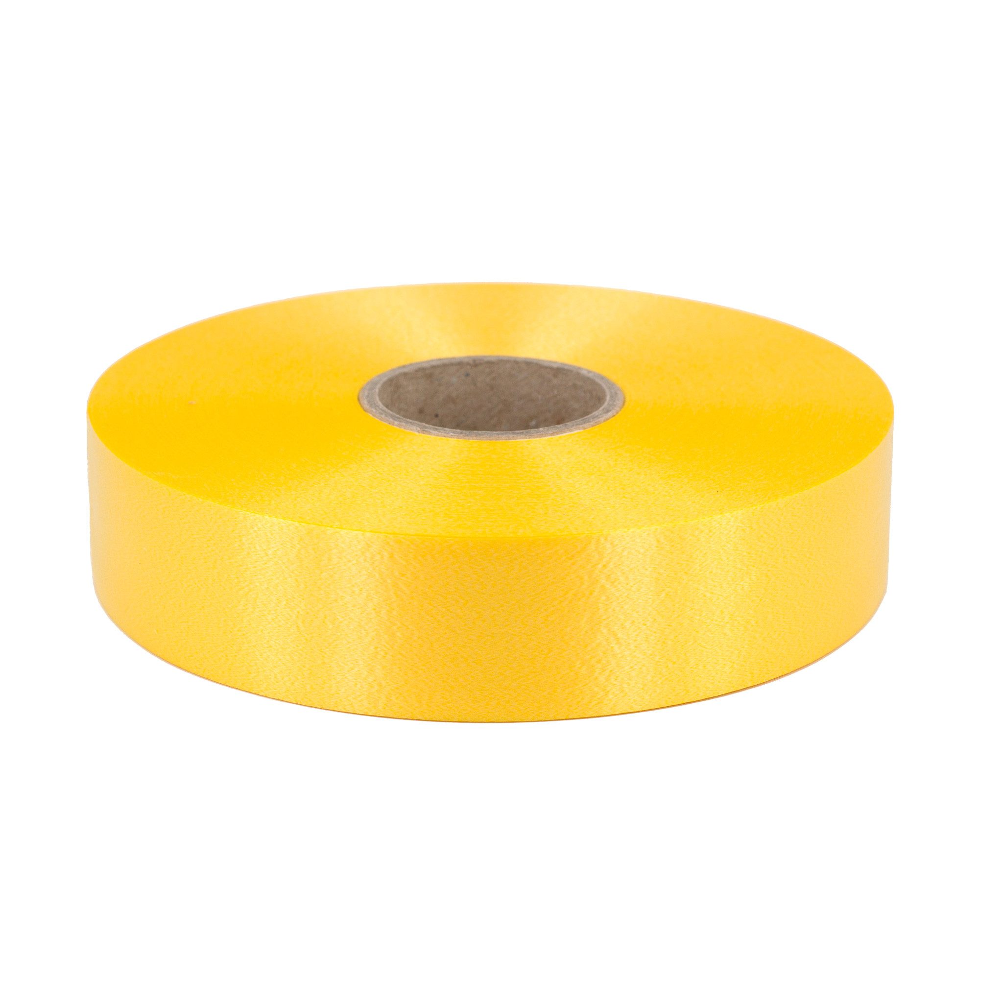 Star Geschenkband, Geschenkband Ringelband 31mm x 100m Rolle Gelb