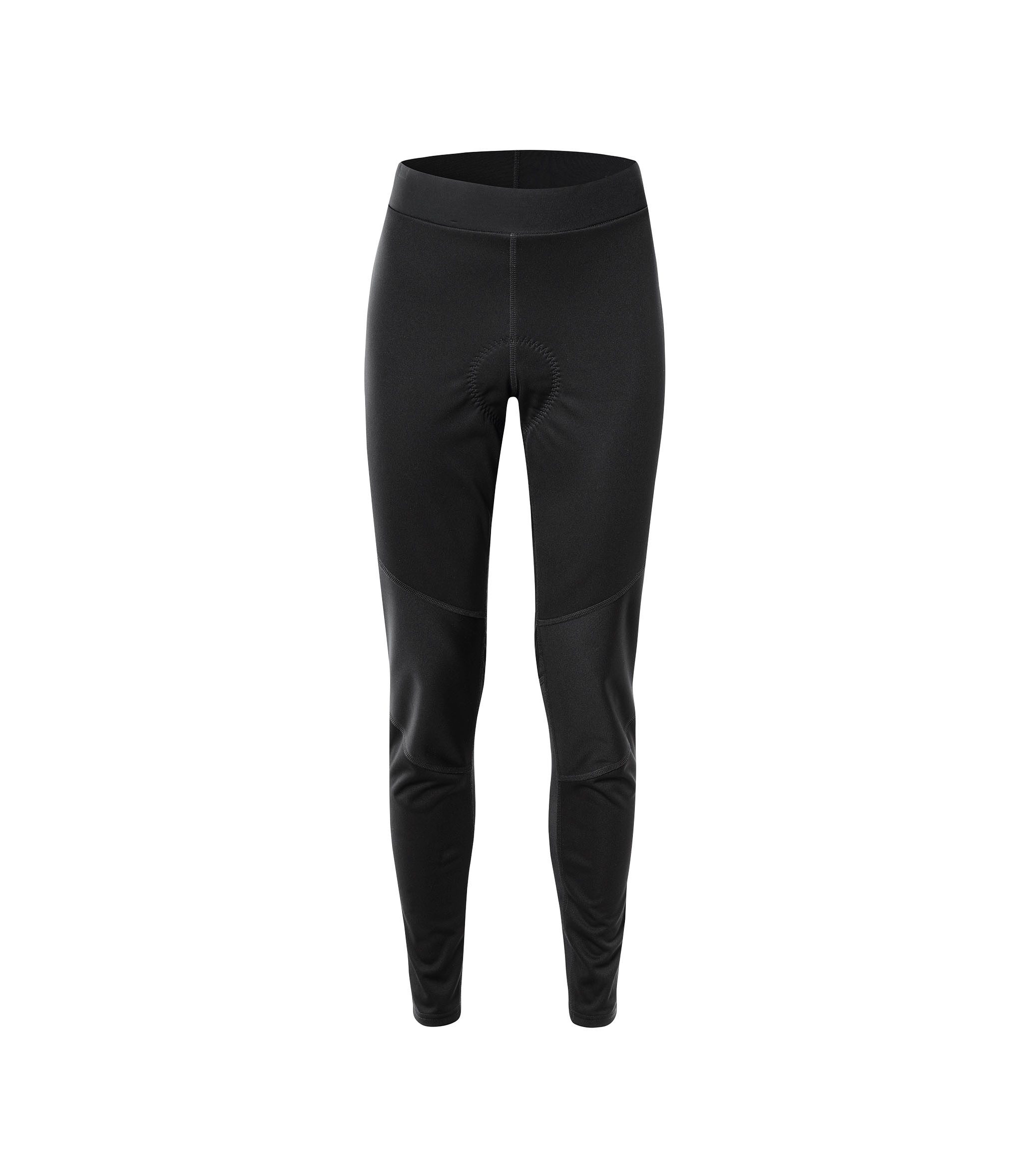 Löffler Fahrradhose BIKE TIGHTS AB ELASTICSOFTSHELL warm Damen Winter Fahrradhose schwarz