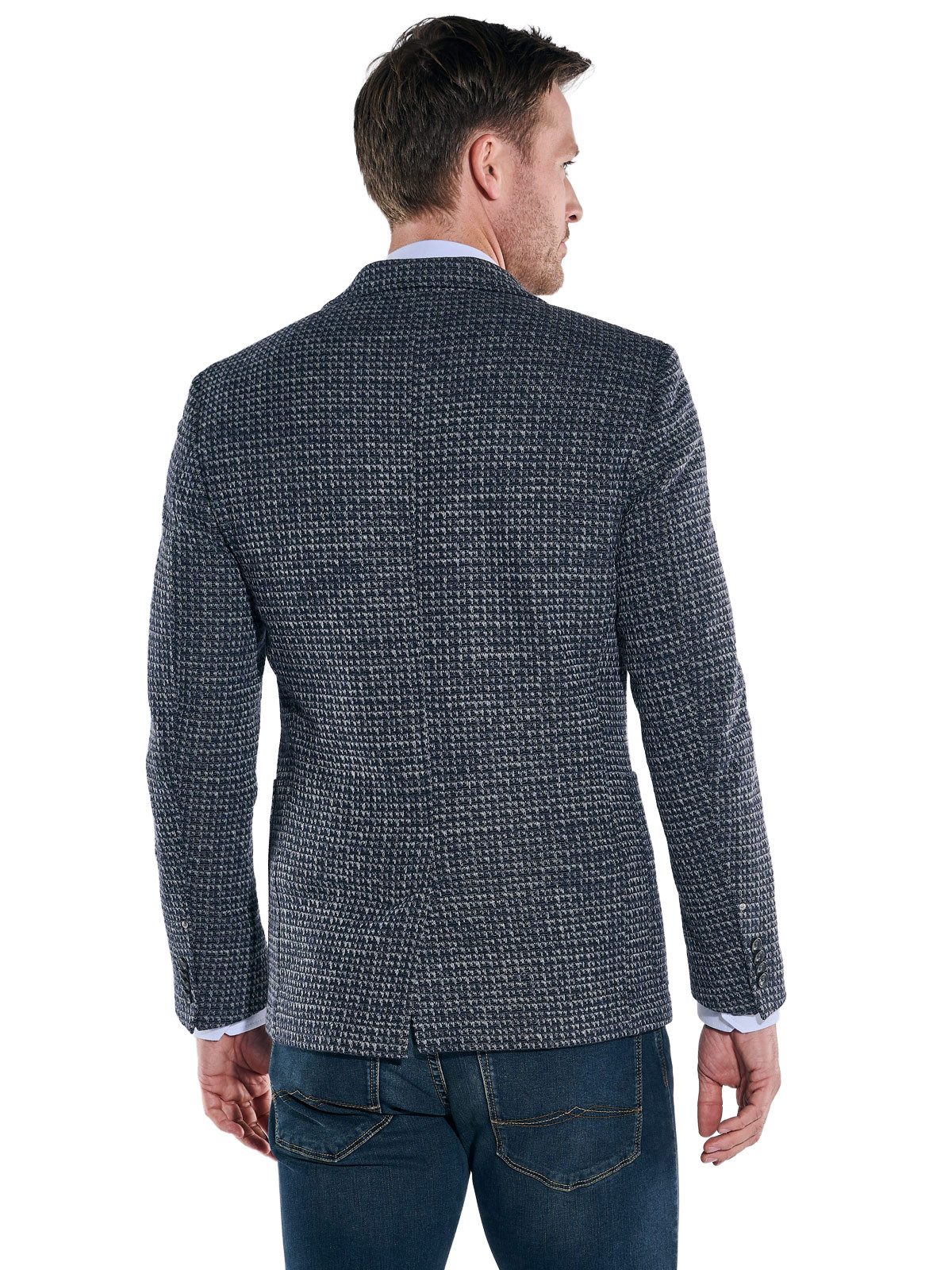 Engbers Sakko engbers Herren Freizeit-Sakko gemustert, Saphirblau günstig online kaufen