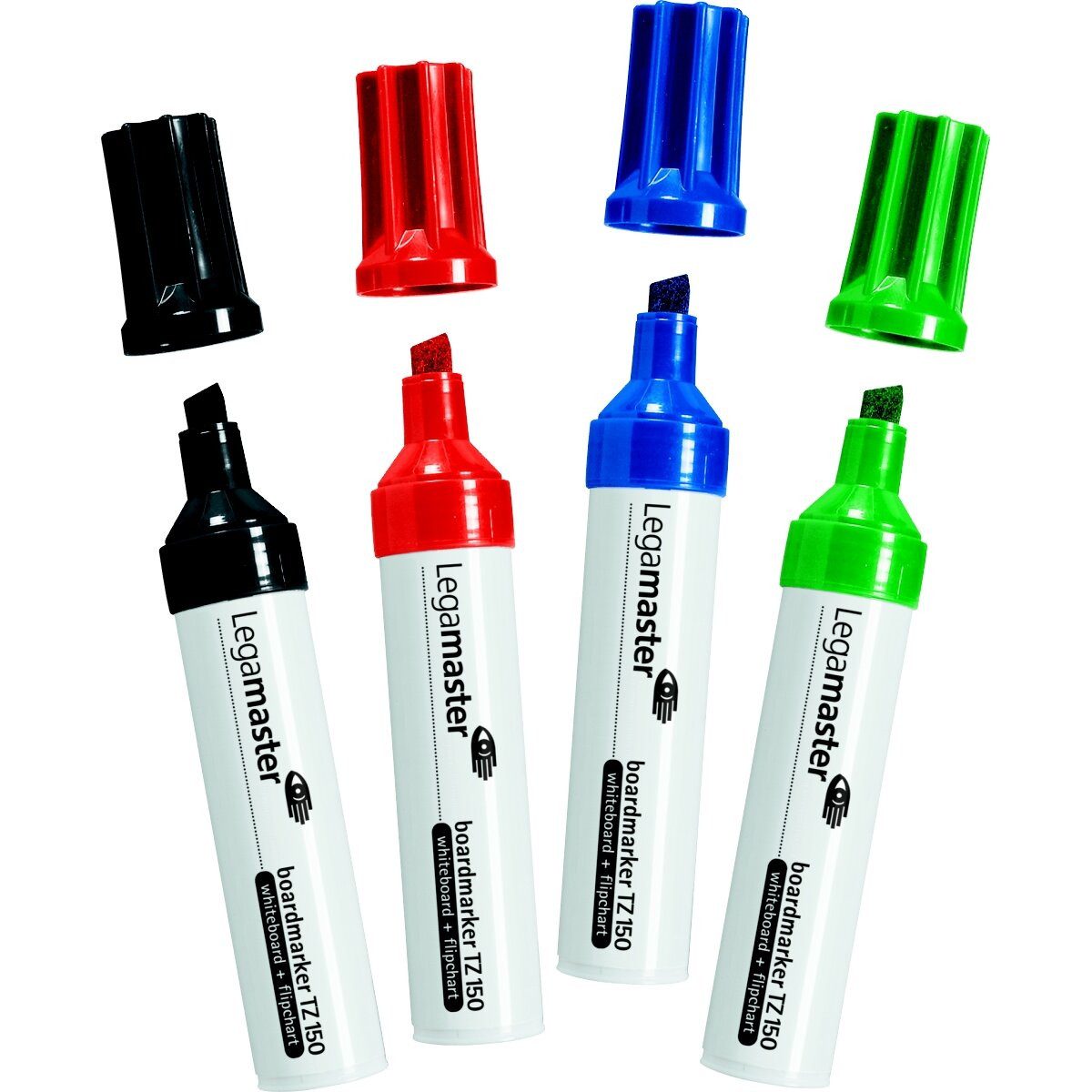 LEGAMASTER Whiteboard Marker Boardmarker TZ 150 4er Set sortiert
