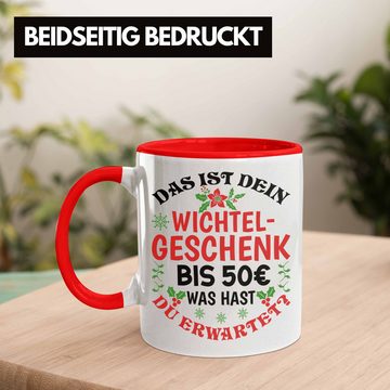 Trendation Tasse Trendation - Wichtelgeschenk für 50 Euro Tasse Wichteln für Frauen Kol