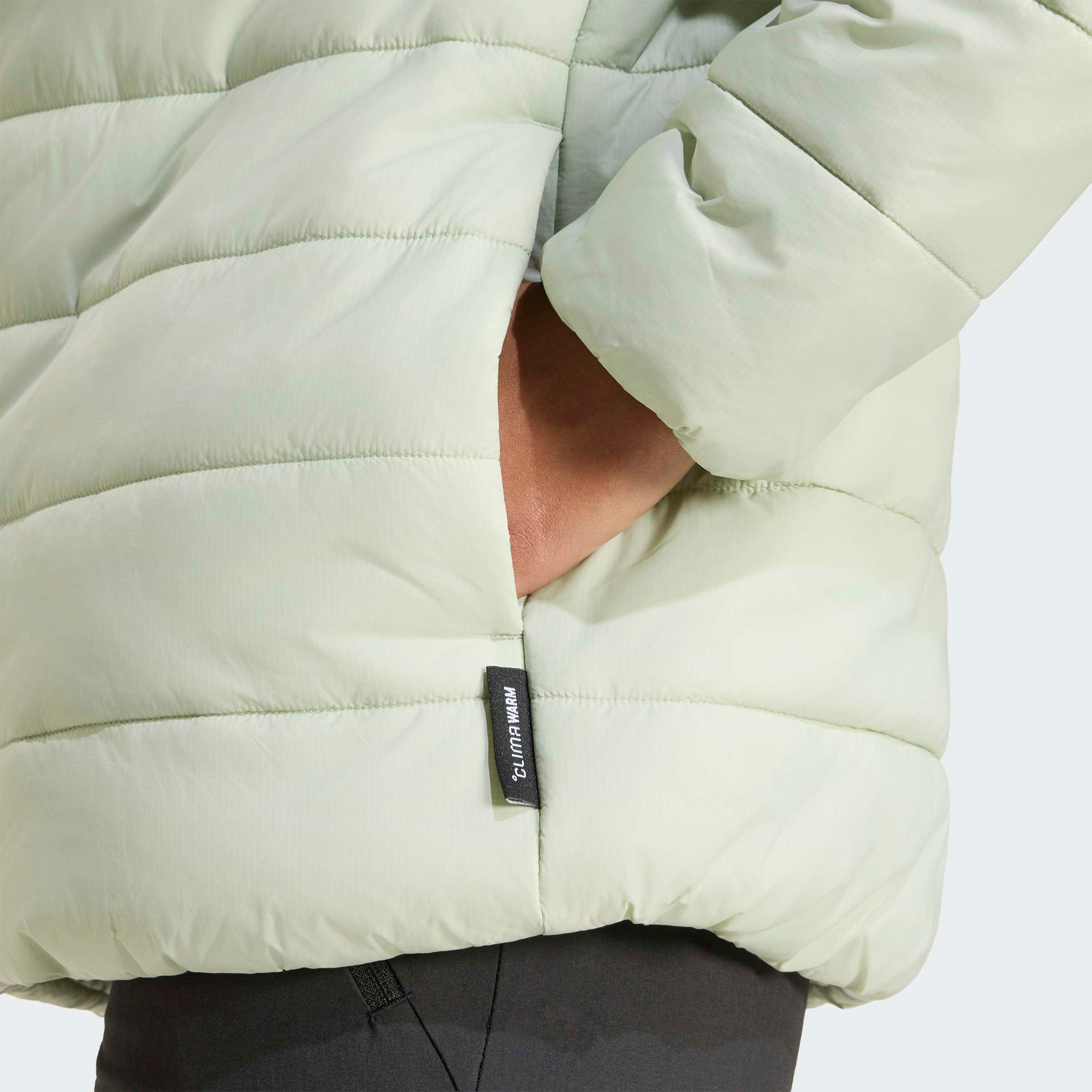 adidas TERREX Steppjacke MULTI ESSENTIALS CLIMAWARM ISOLIERENDE wärmend durch Climawarm Technologie, mit Kapuze