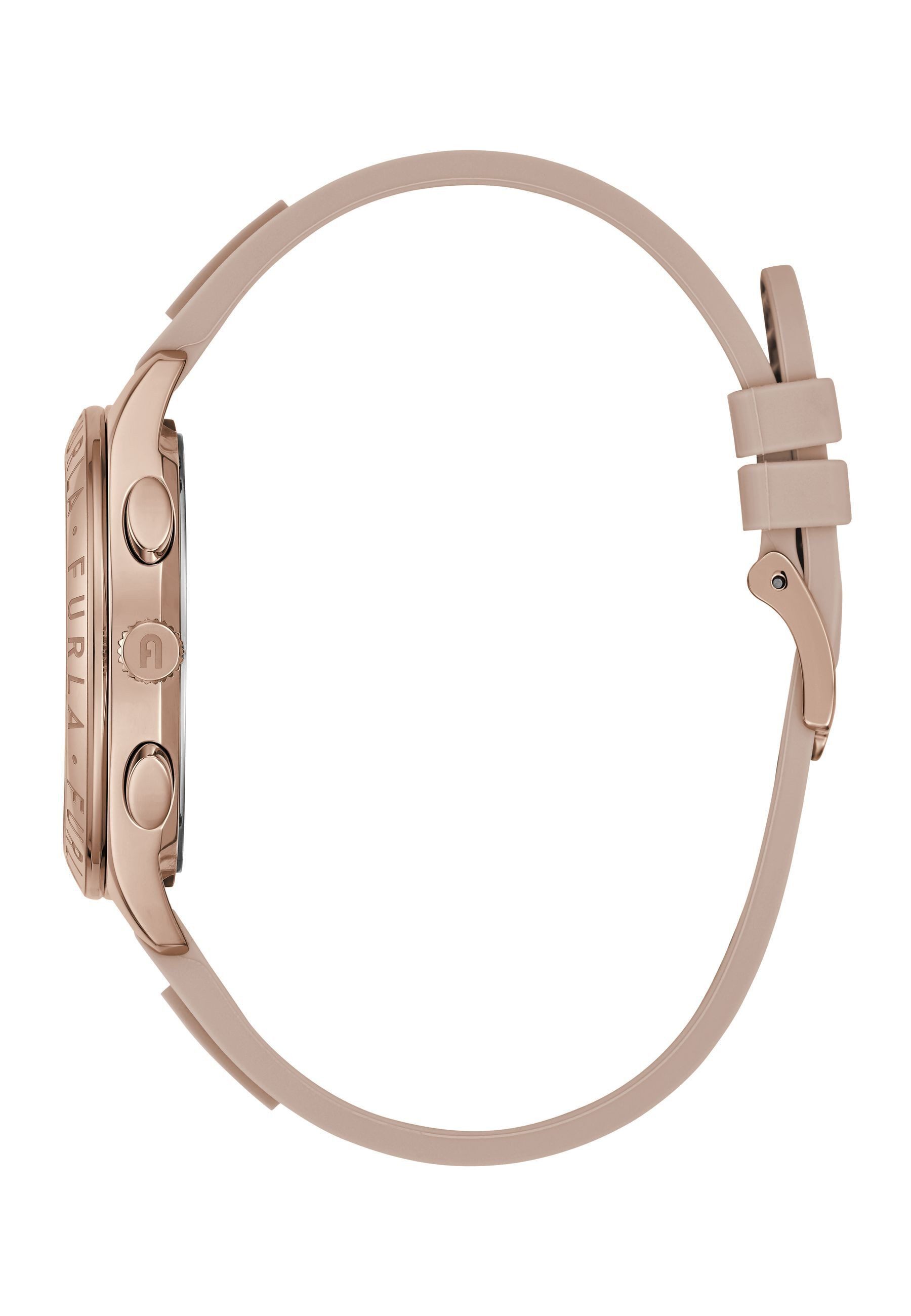 Furla Quarzuhr FURLA LOGOS, (1-tlg), analoge Uhr