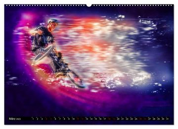 CALVENDO Wandkalender BMX Universum (Premium, hochwertiger DIN A2 Wandkalender 2023, Kunstdruck in Hochglanz)
